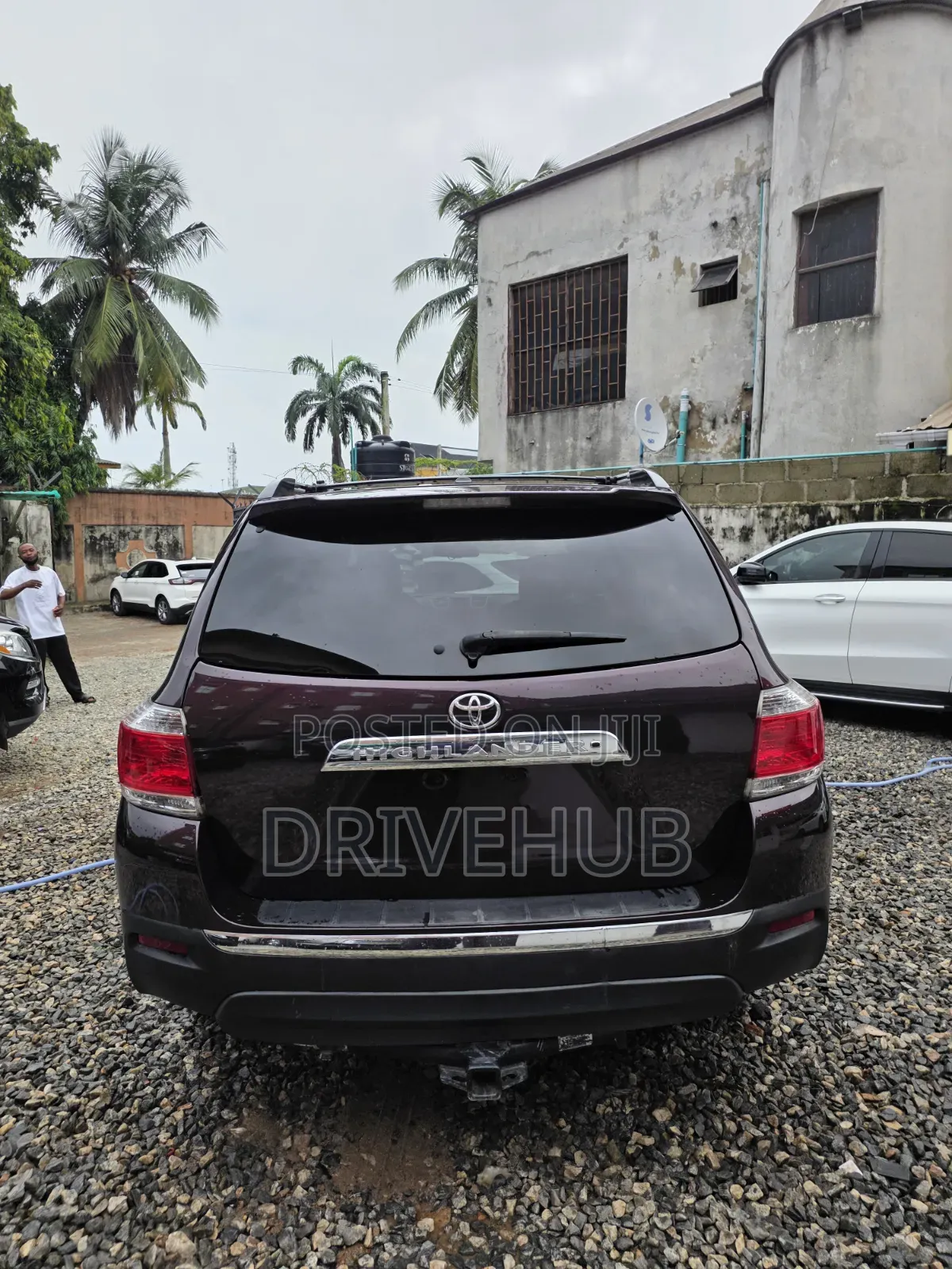 Toyota Highlander Limited 2011 Burgundy