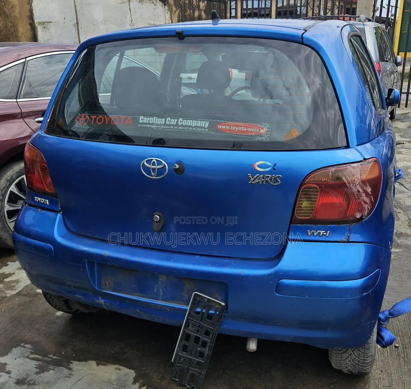 Toyota Yaris 2006 Blue