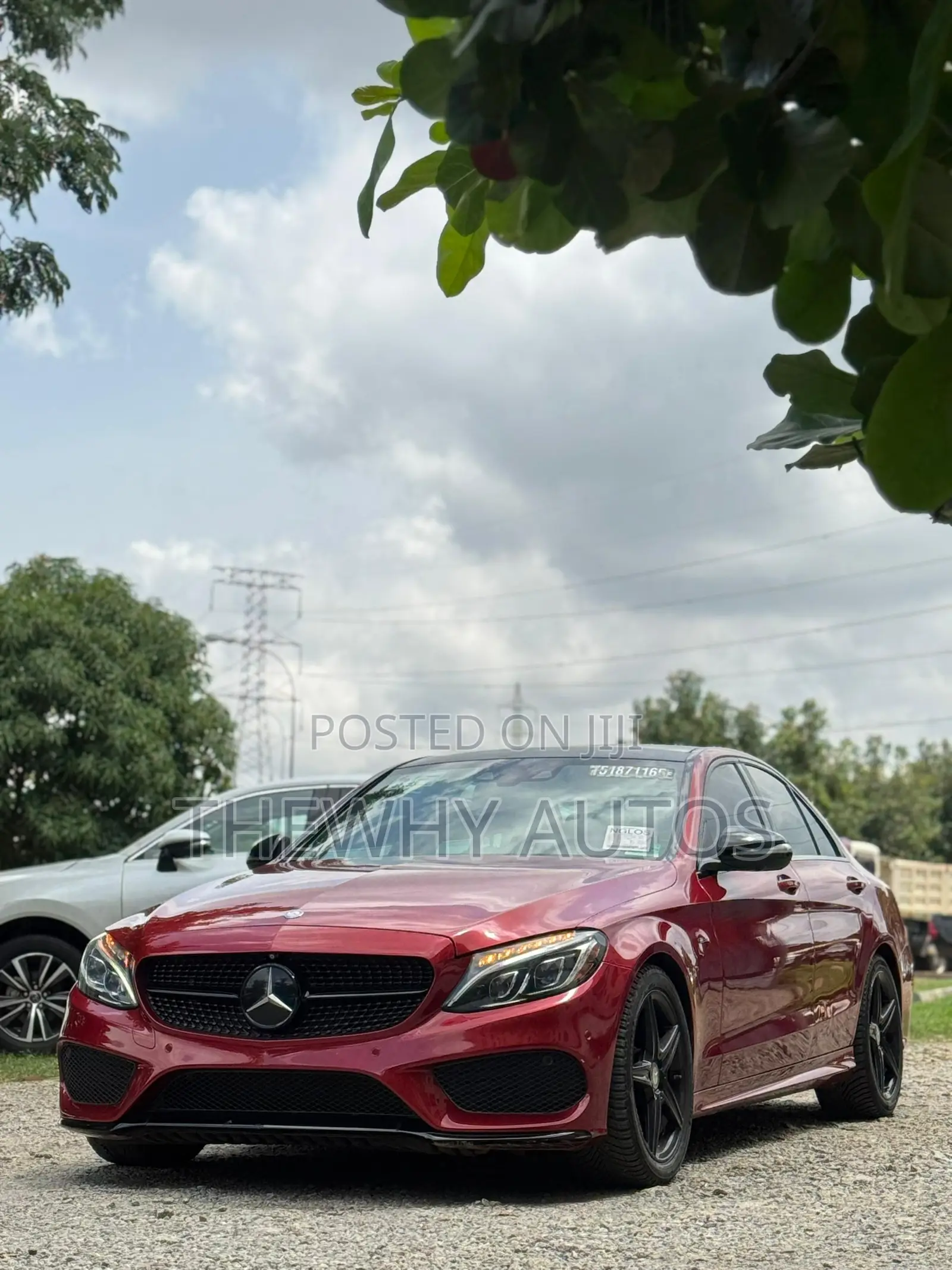 Mercedes-Benz C450 2015 Burgundy