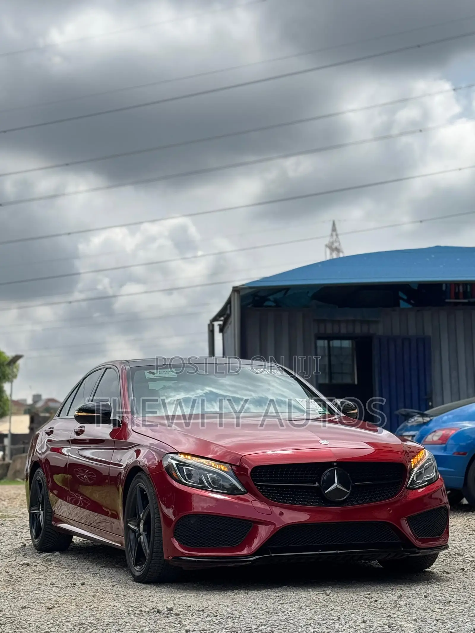 Mercedes-Benz C450 2015 Burgundy