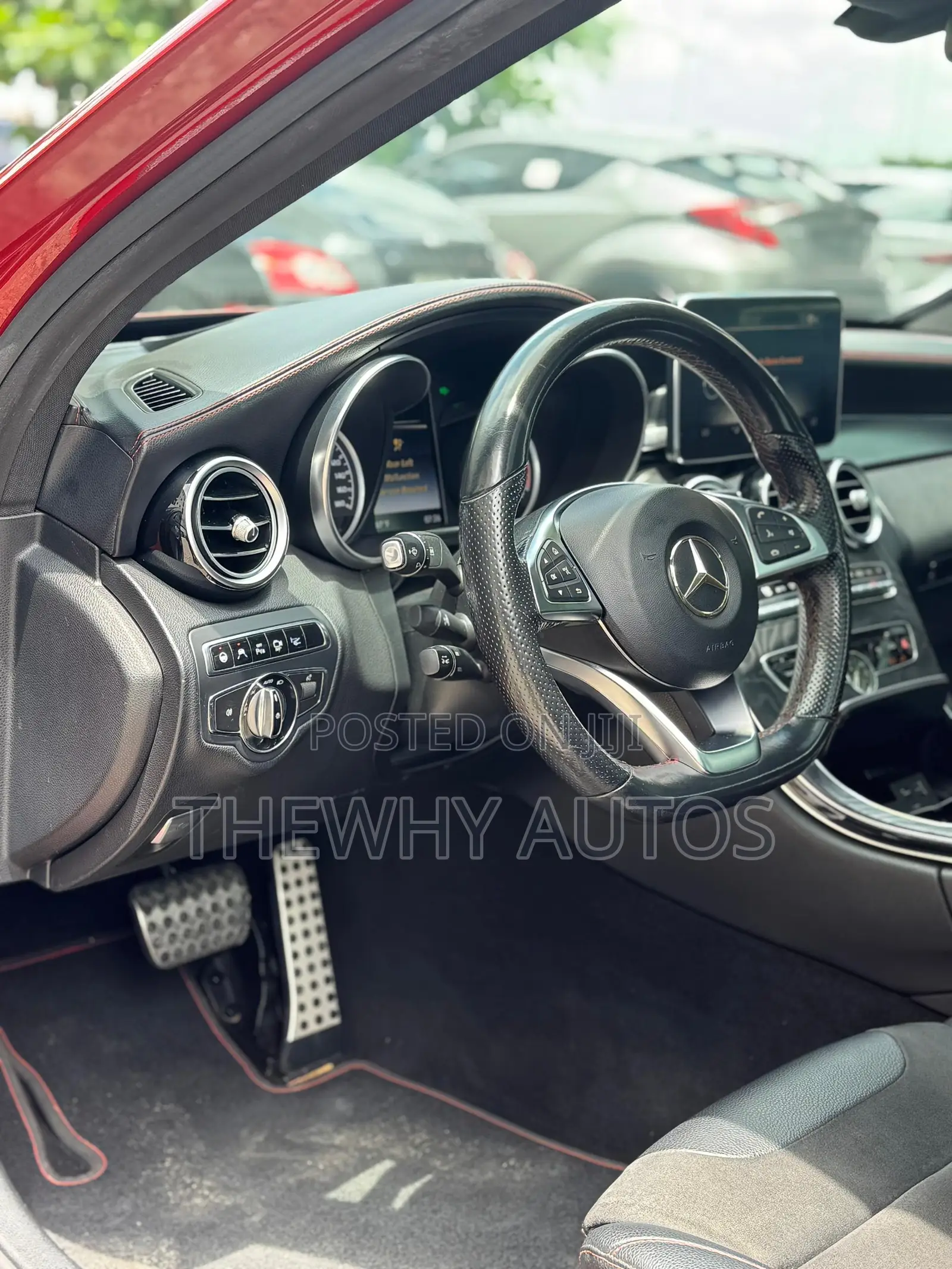 Mercedes-Benz C450 2015 Burgundy