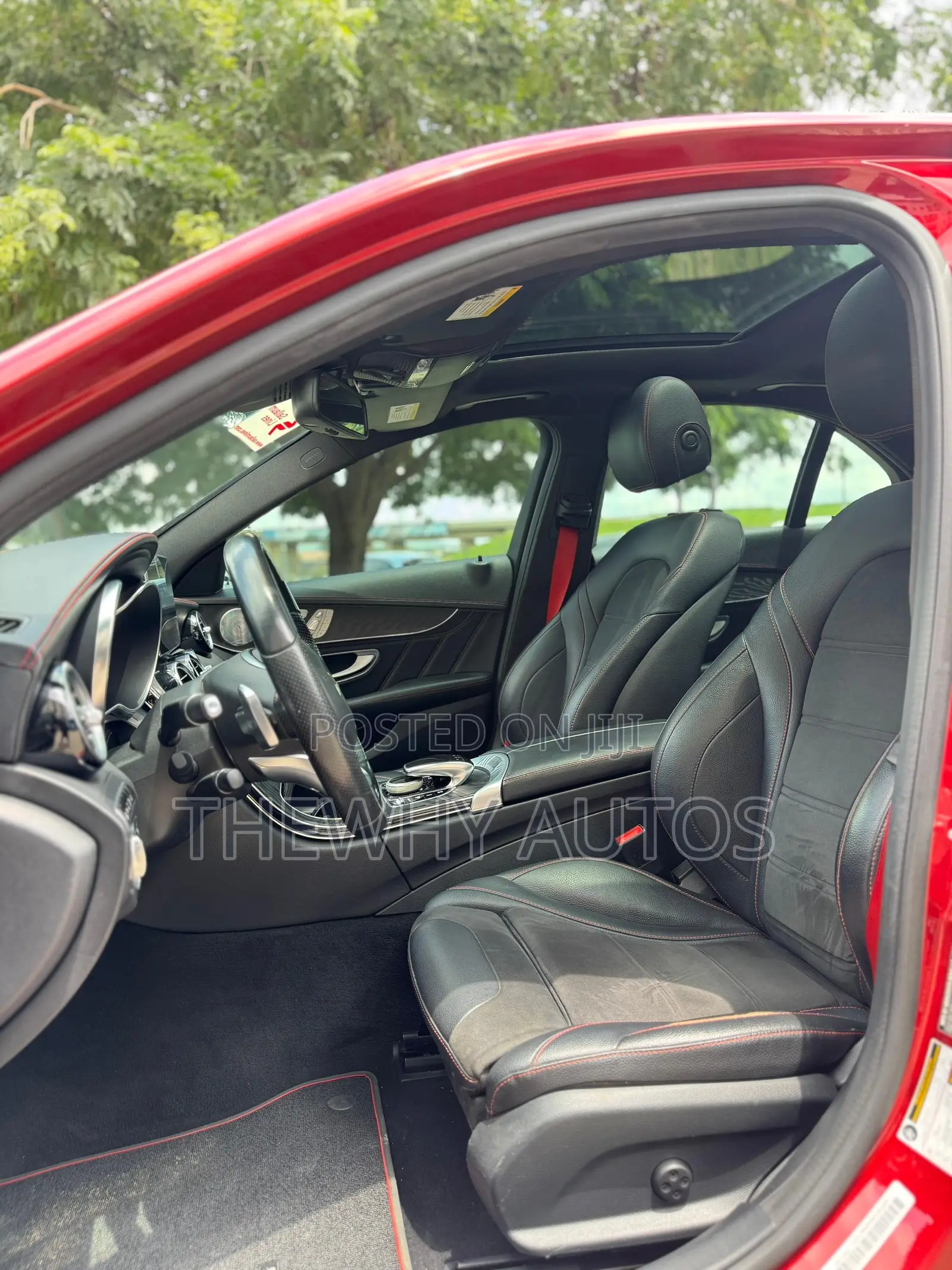 Mercedes-Benz C450 2015 Burgundy