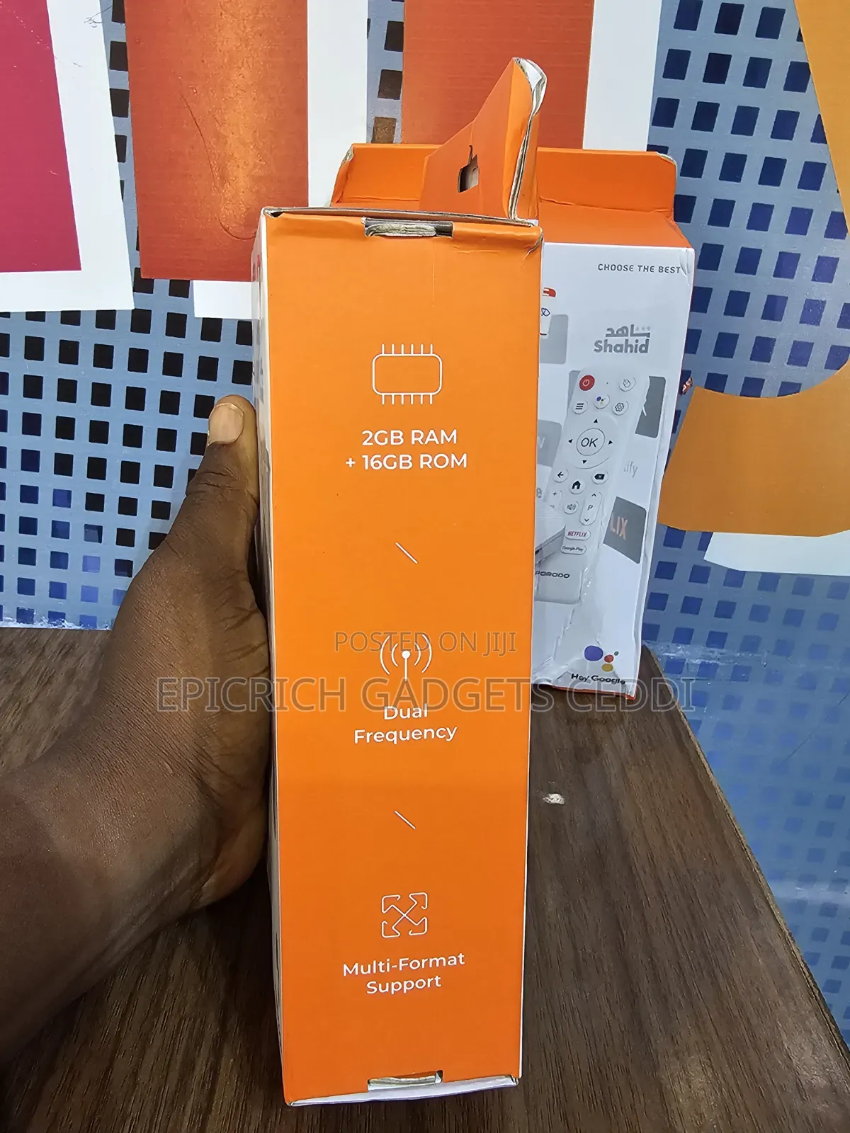 Android Tv Box for Sports and Entertainment Streaming by Porodo