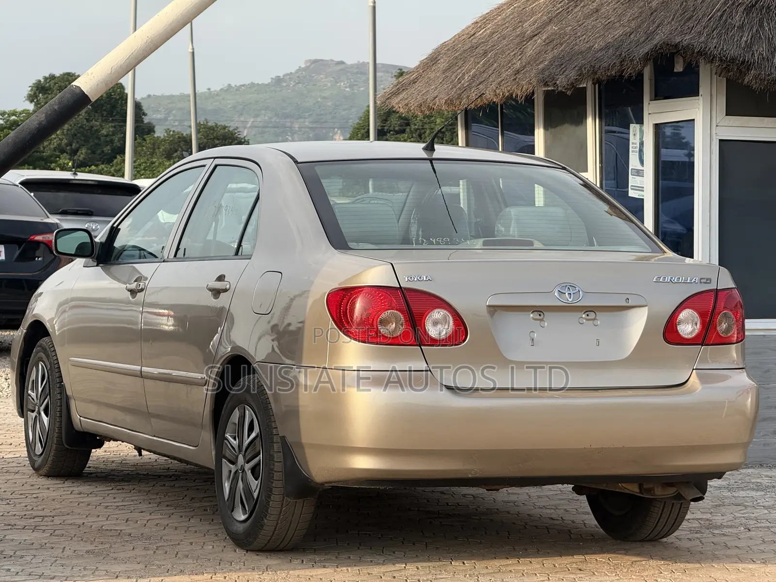 Toyota Corolla 2007 Gold