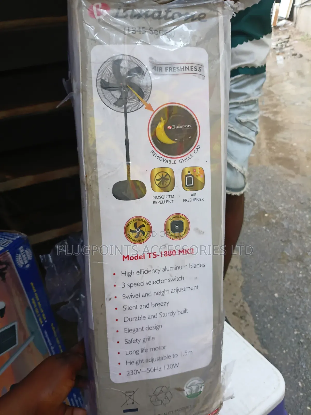 Binatone Stand Fan 1880