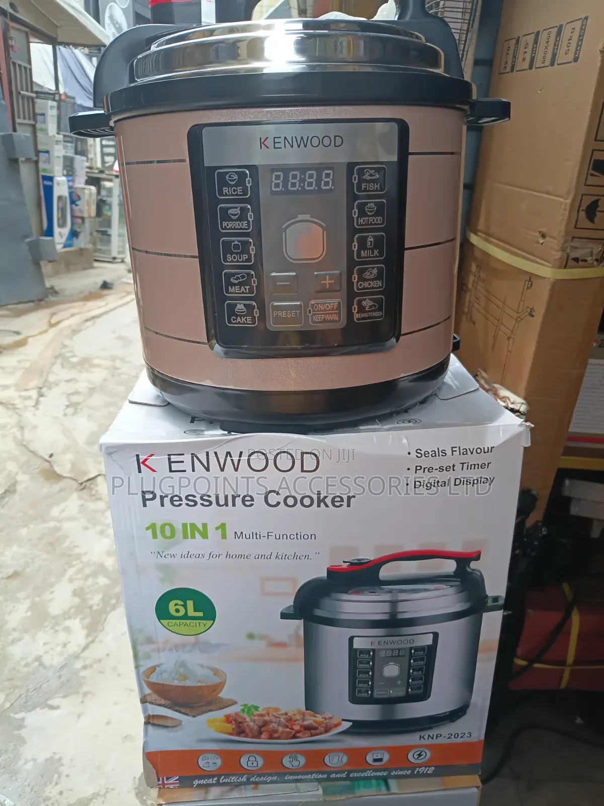 Kenwood Electric Pressure Cookee 6liters