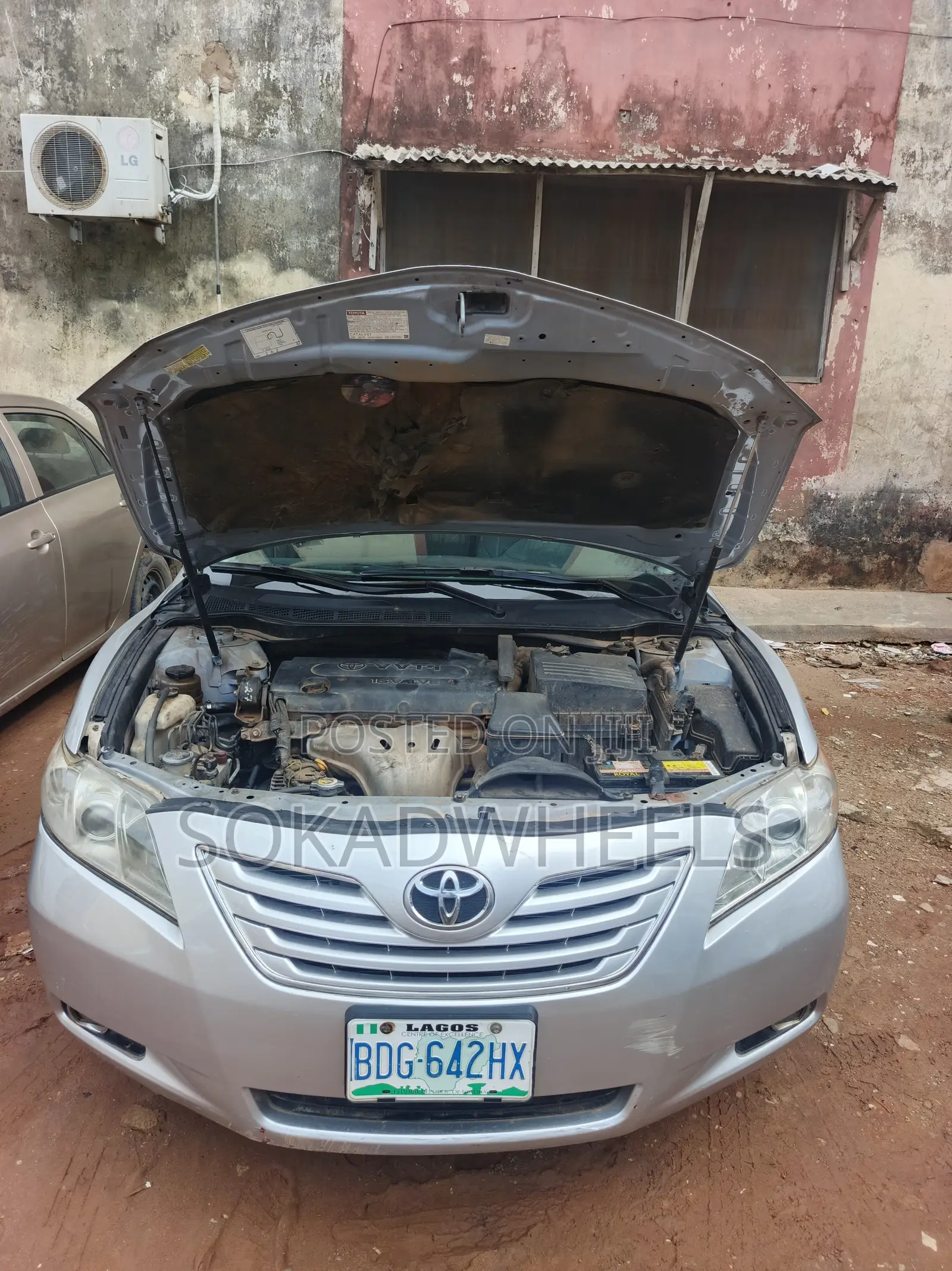 Toyota Camry 2.4 XLE 2008 Silver