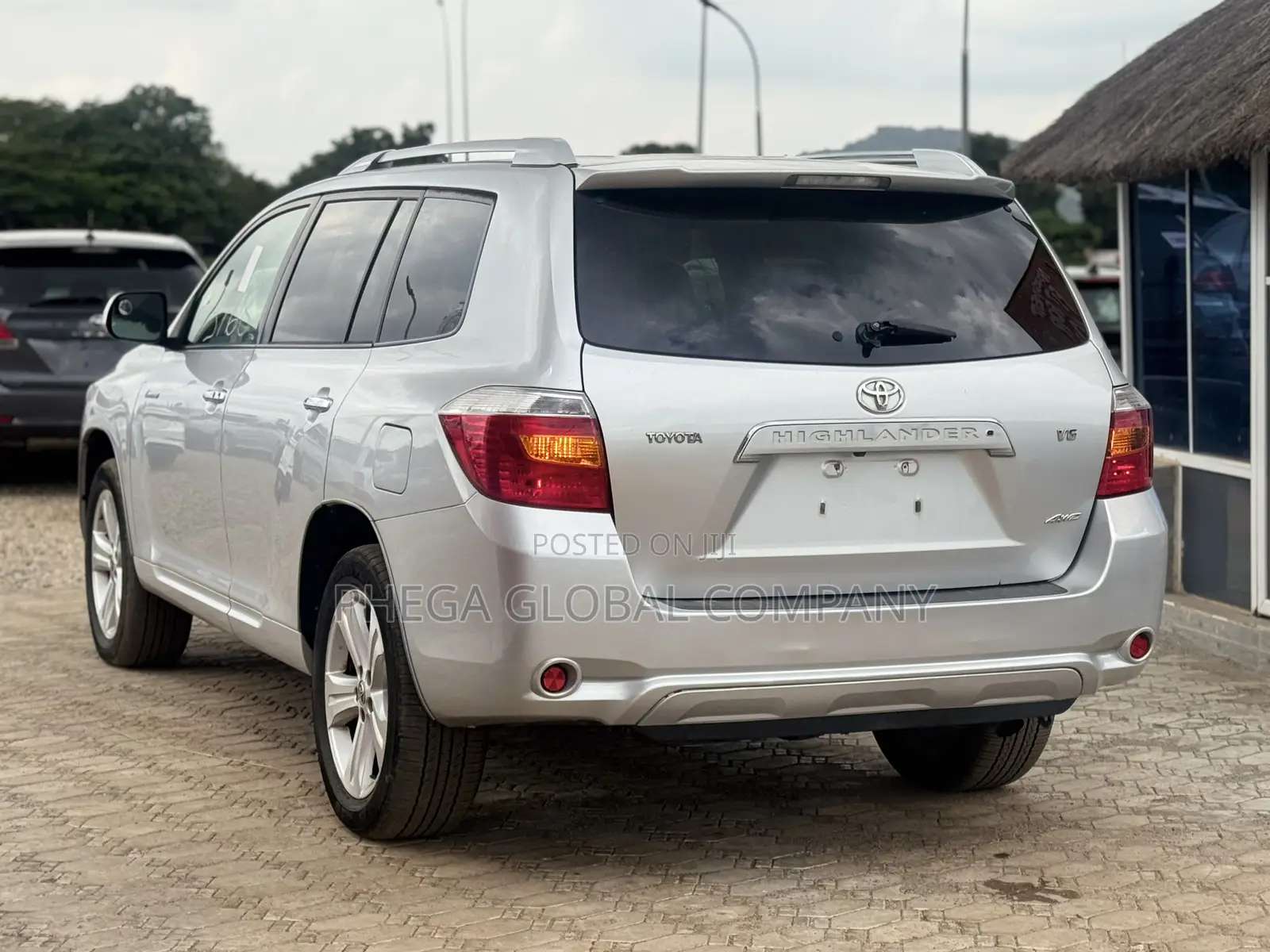 Toyota Highlander Limited 2008 Silver