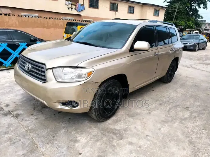 Toyota Highlander 2008 Gold
