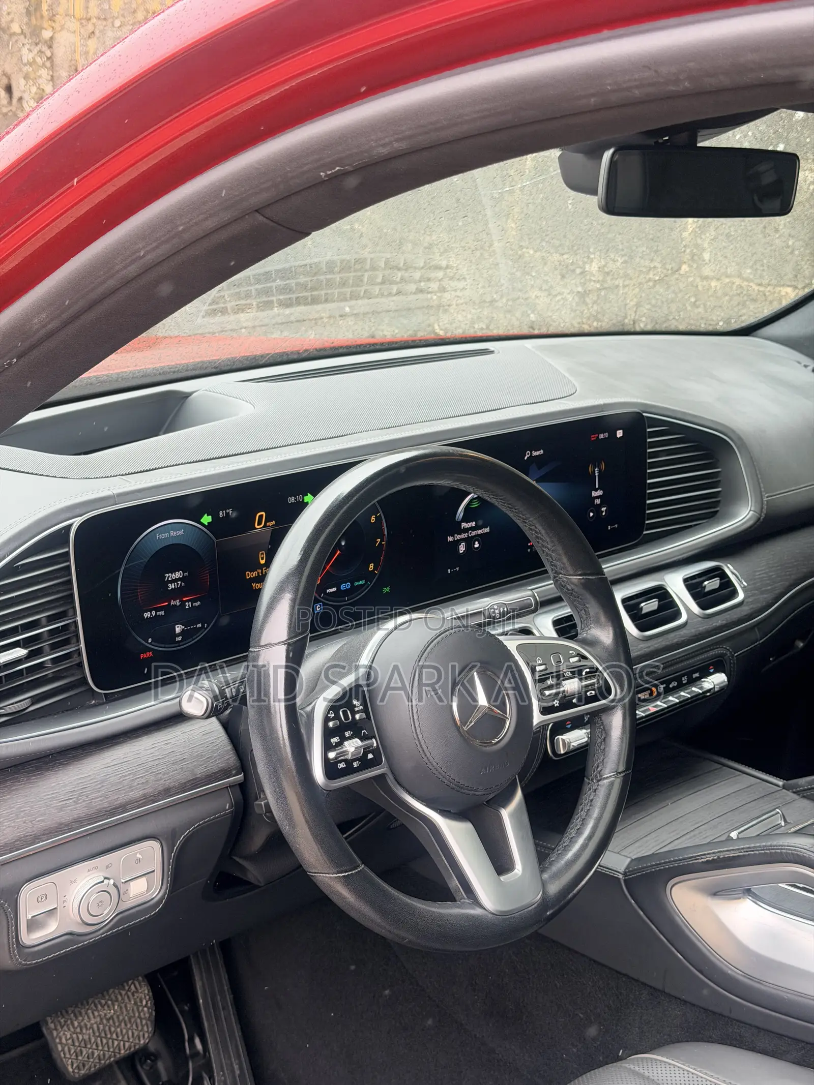 Mercedes-Benz GLE-Class GLE 450 4MATIC 2020 Red