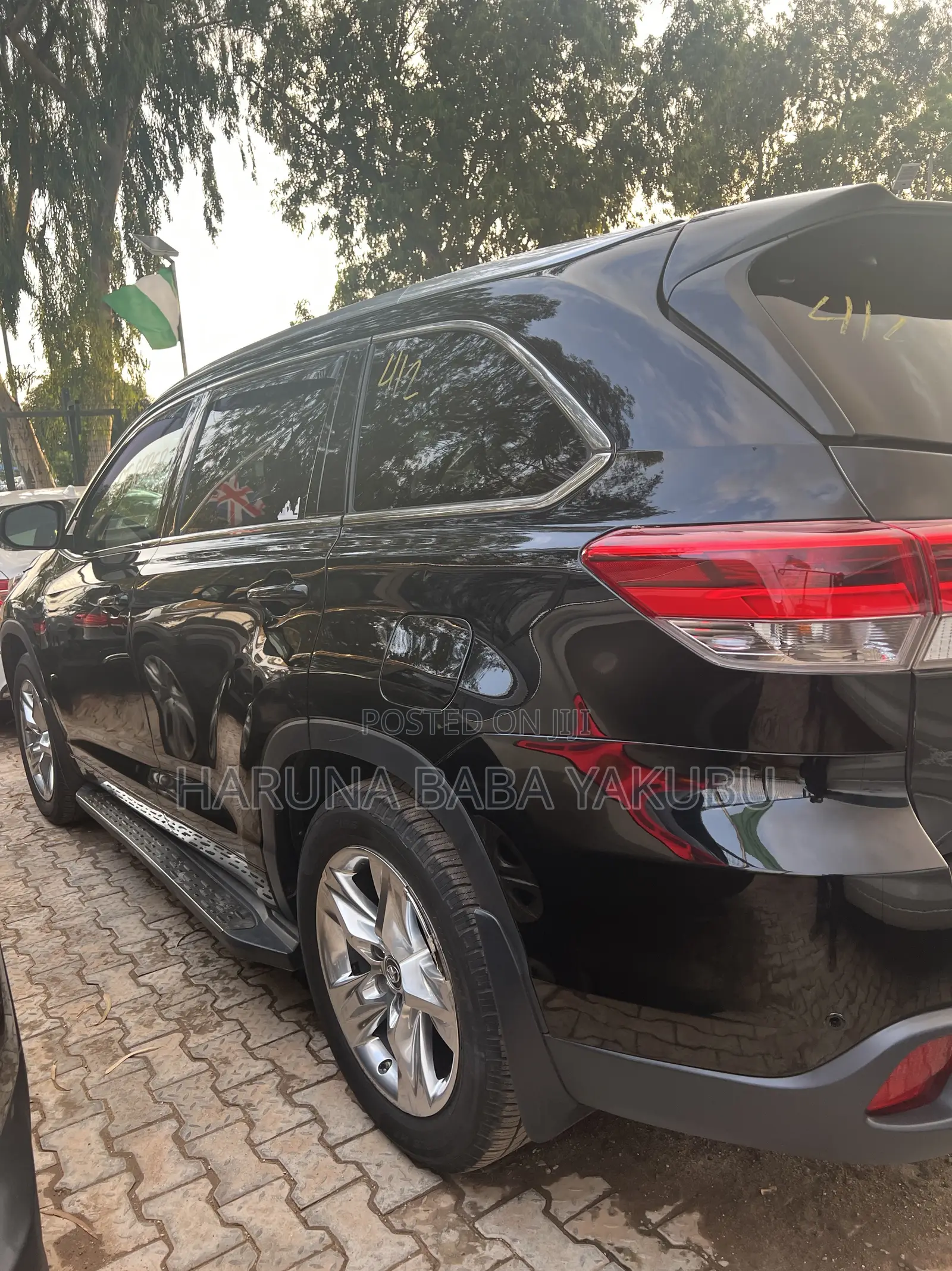 Toyota Highlander Limited 4x2 V6 (3.5L 6cyl 8A) 2018 Black
