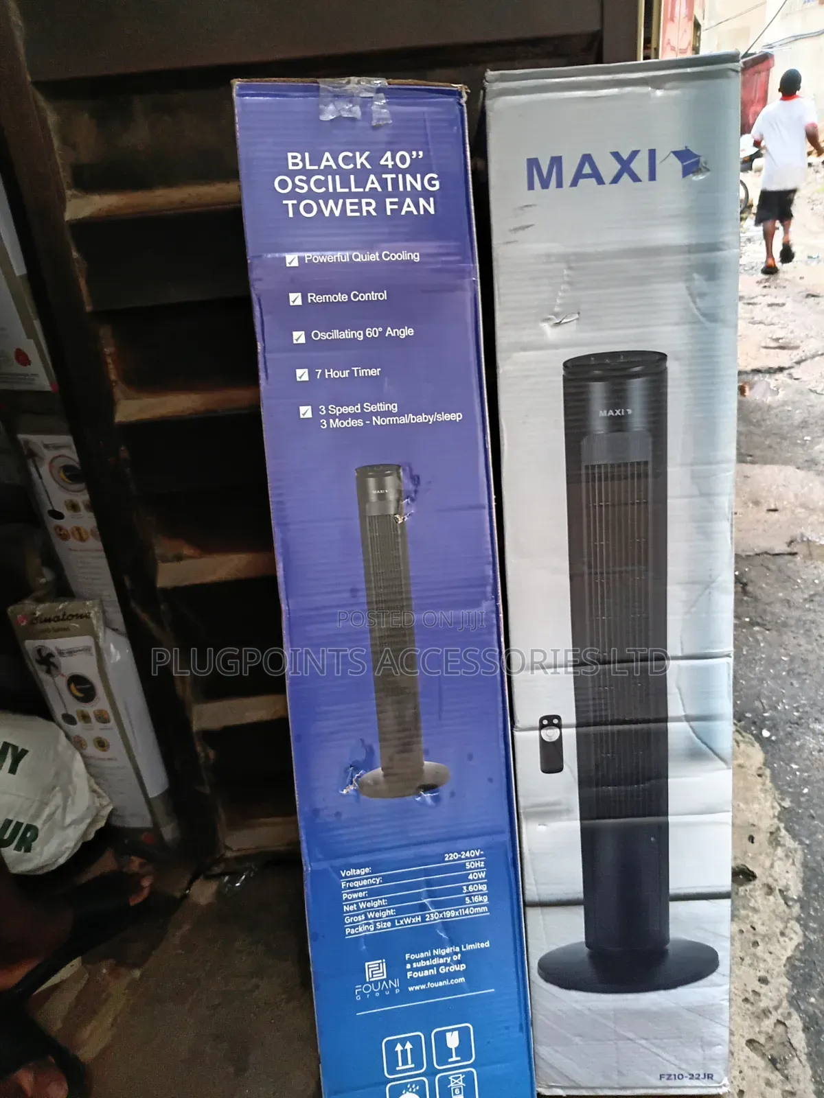 Maxi Tower Fan 40" Fz10-22jr