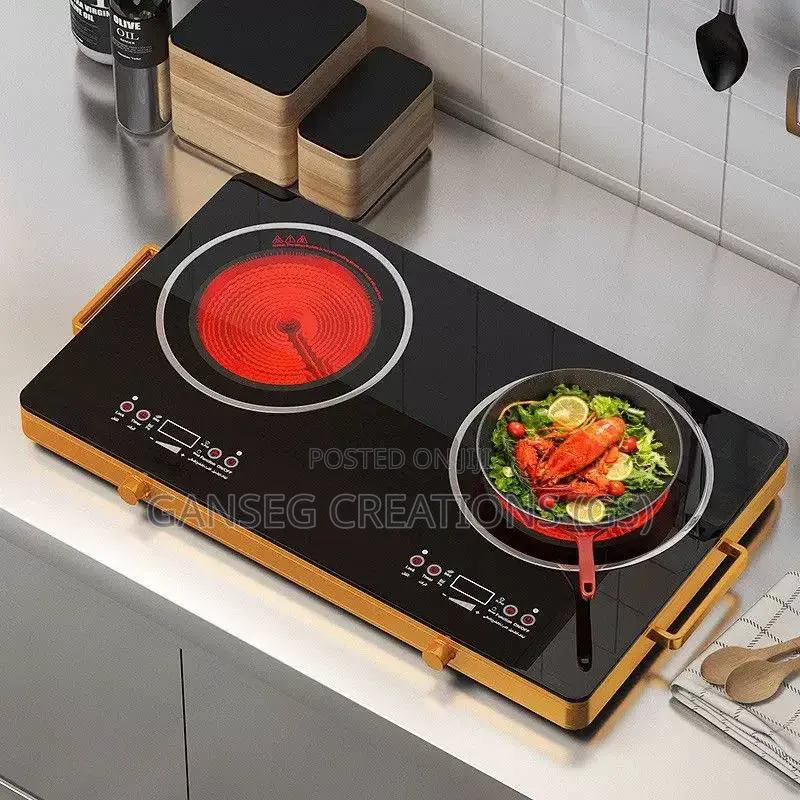 Silver Crest Double Burner Infrared Electric Ceramic Cooker 3500w.