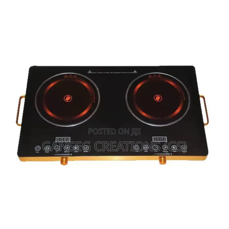 Silver Crest Double Burner Infrared Electric Ceramic Cooker 3500w.