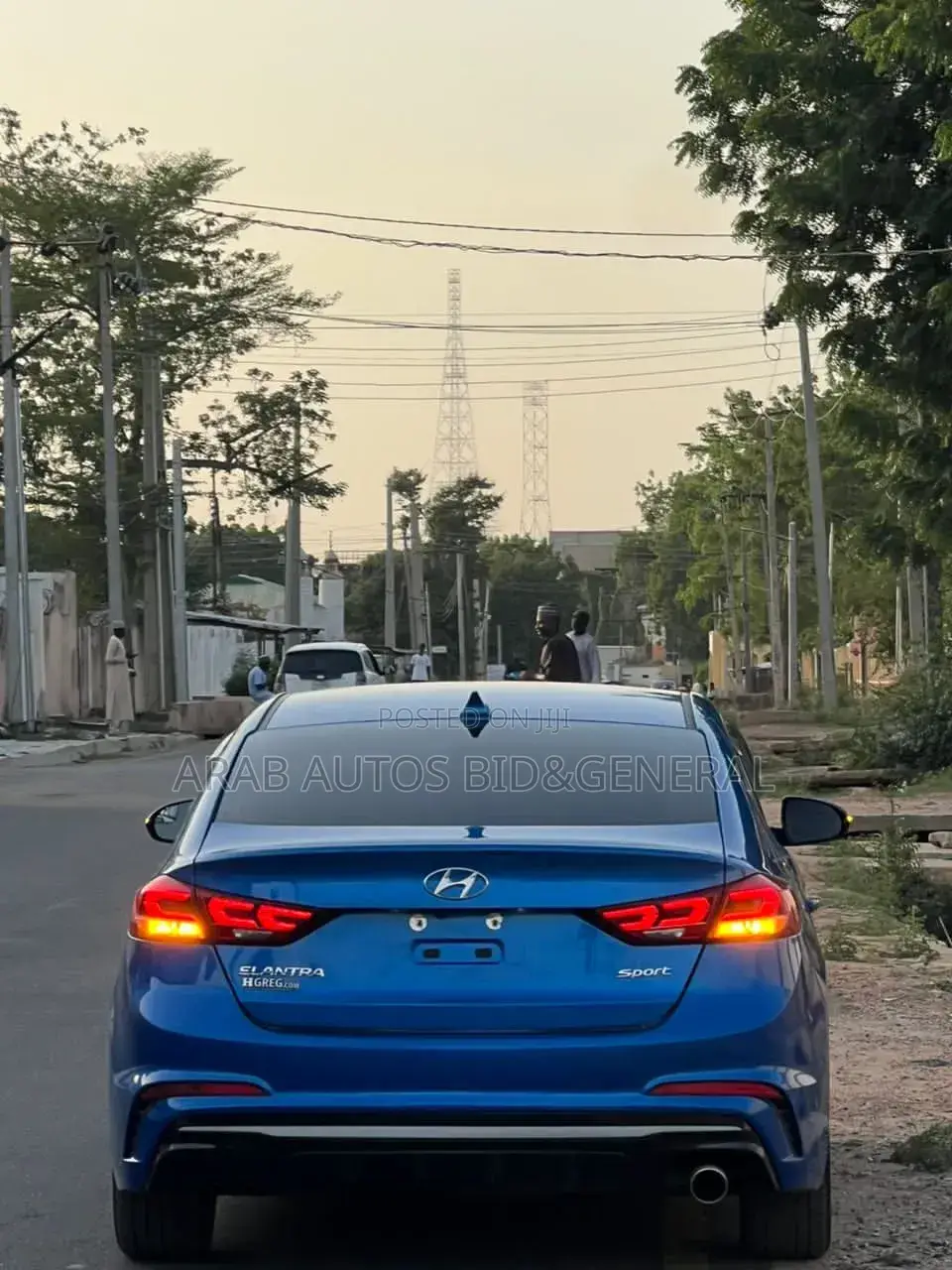 Hyundai Elantra 2017 Blue