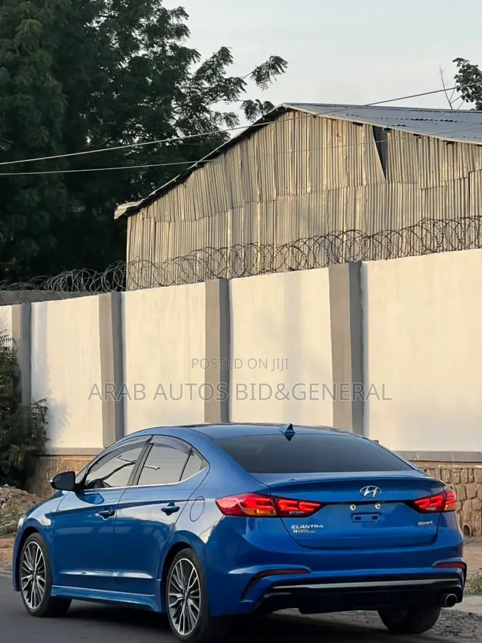 Hyundai Elantra 2017 Blue