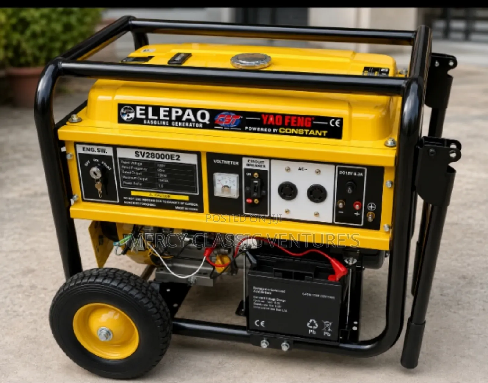 Original Elepaq Sv22000e2 15kva Key Start Generator – 100% Copper Coil