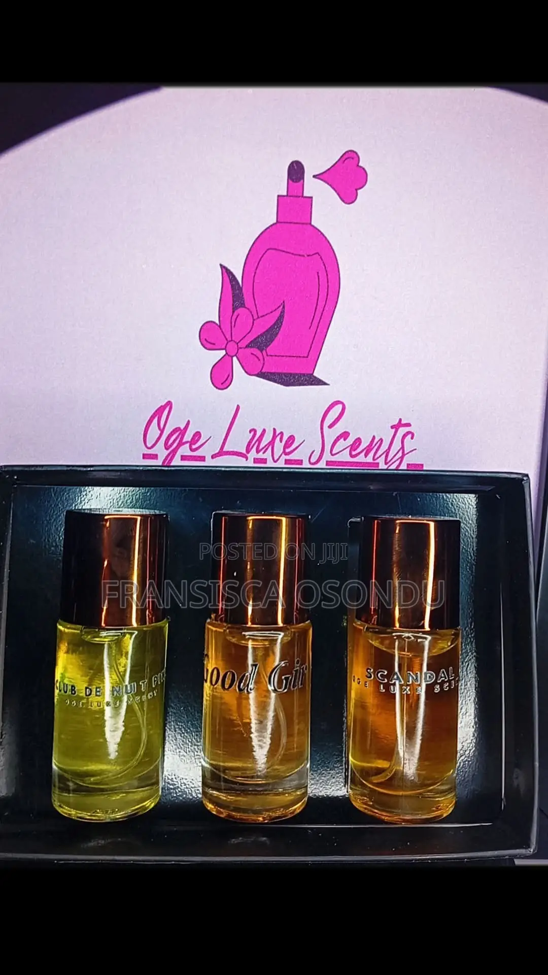 Masculine and Feminine Perfume Oils Combo-