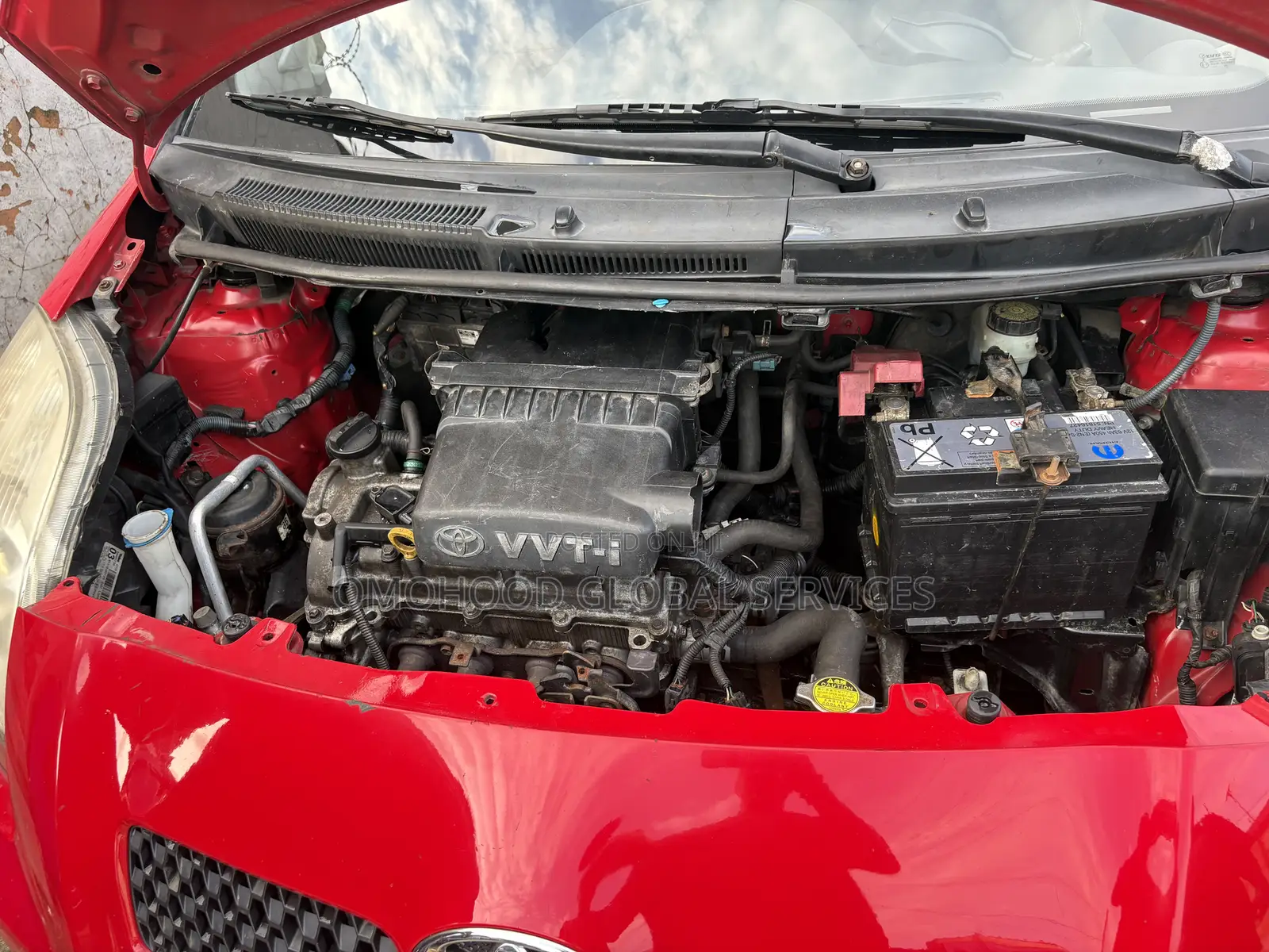 Toyota Yaris 2003 Red