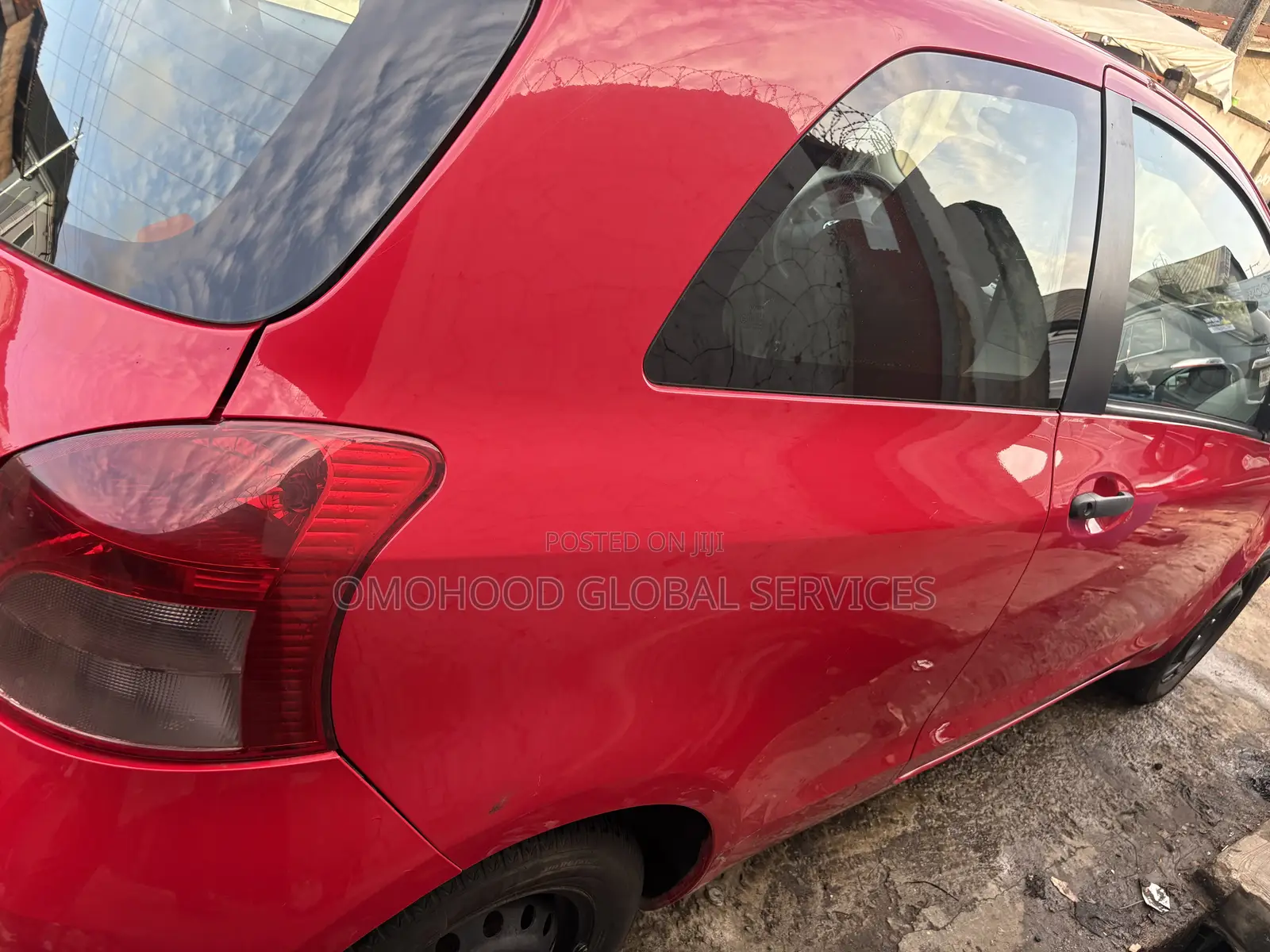 Toyota Yaris 2003 Red