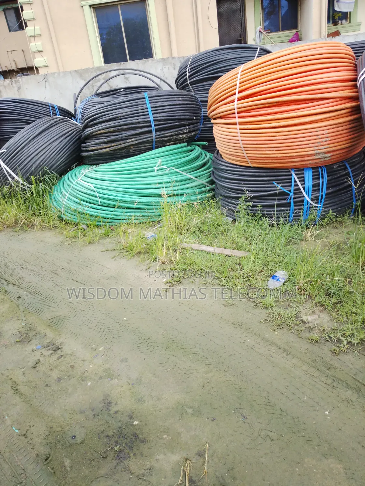 32mm Hdpe Fiber Duct Pipe for FTTH Telecom Installation