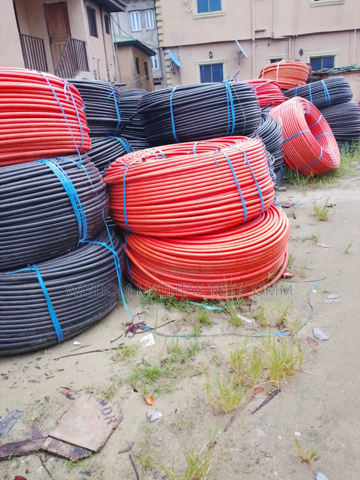 32mm Hdpe Fiber Duct Pipe for FTTH Telecom Installation