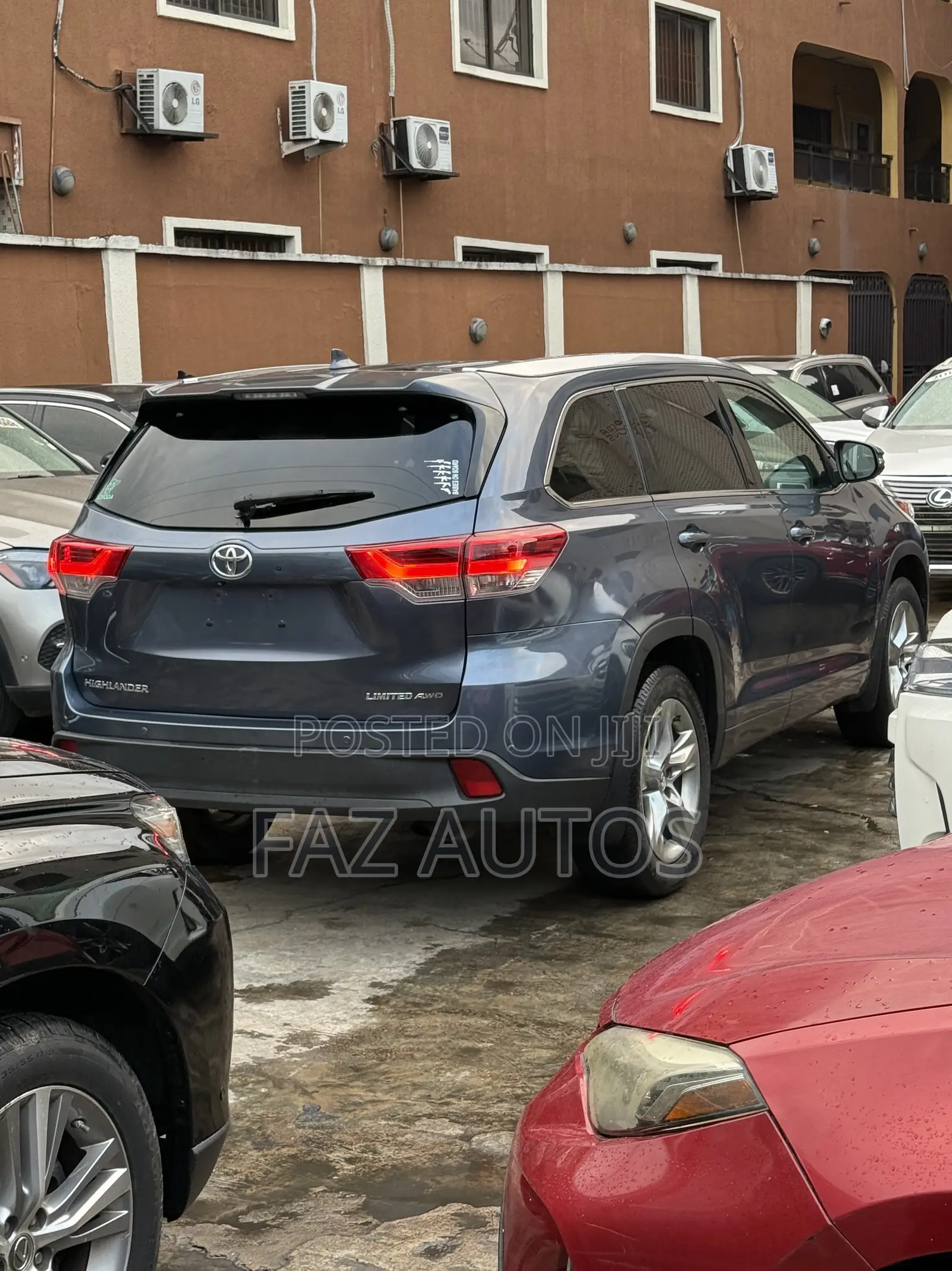 Toyota Highlander Limited Platinum V6 4x4 (3.5L 6cyl 6A) 2016 Blue
