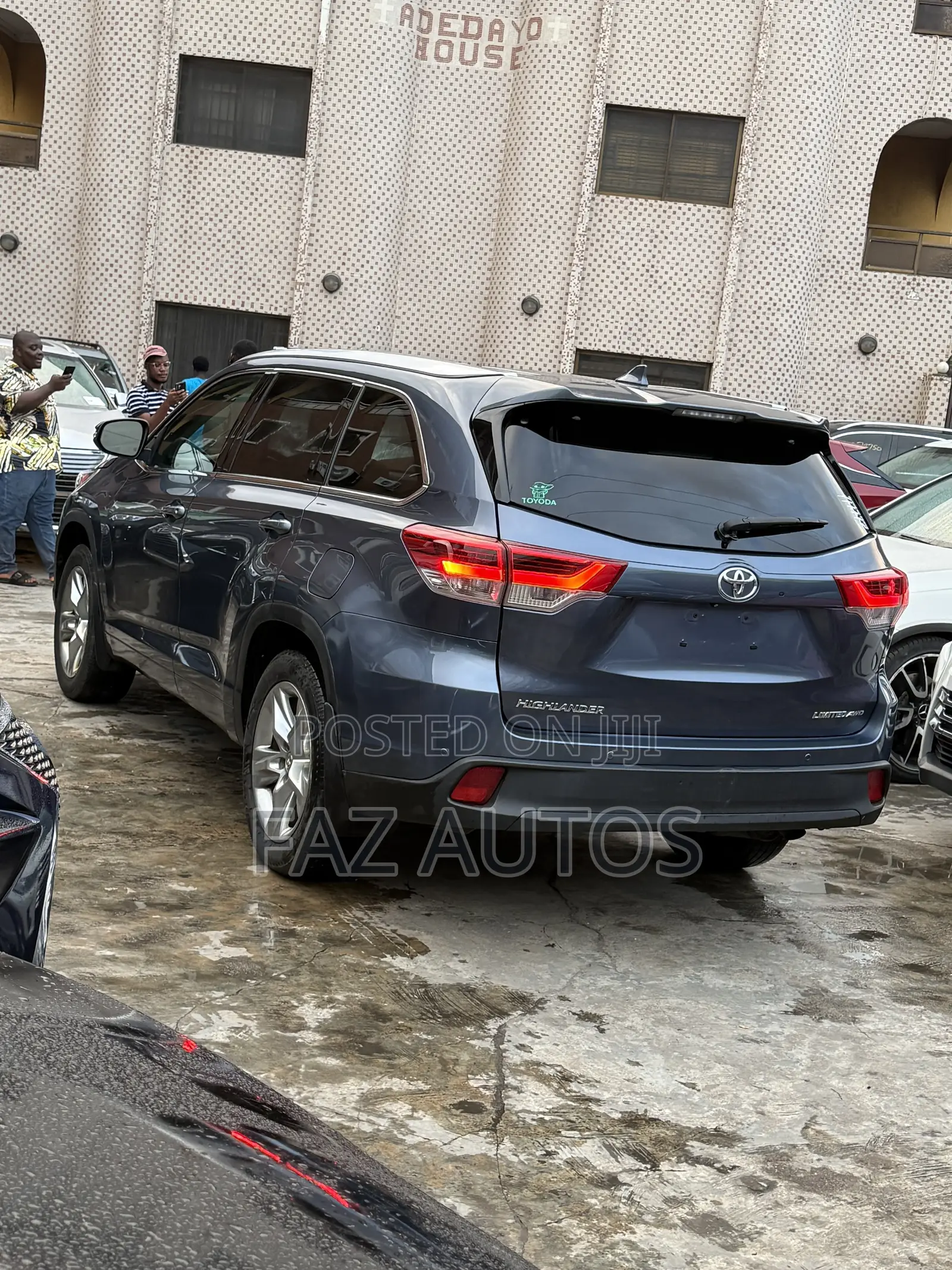 Toyota Highlander Limited Platinum V6 4x4 (3.5L 6cyl 6A) 2016 Blue