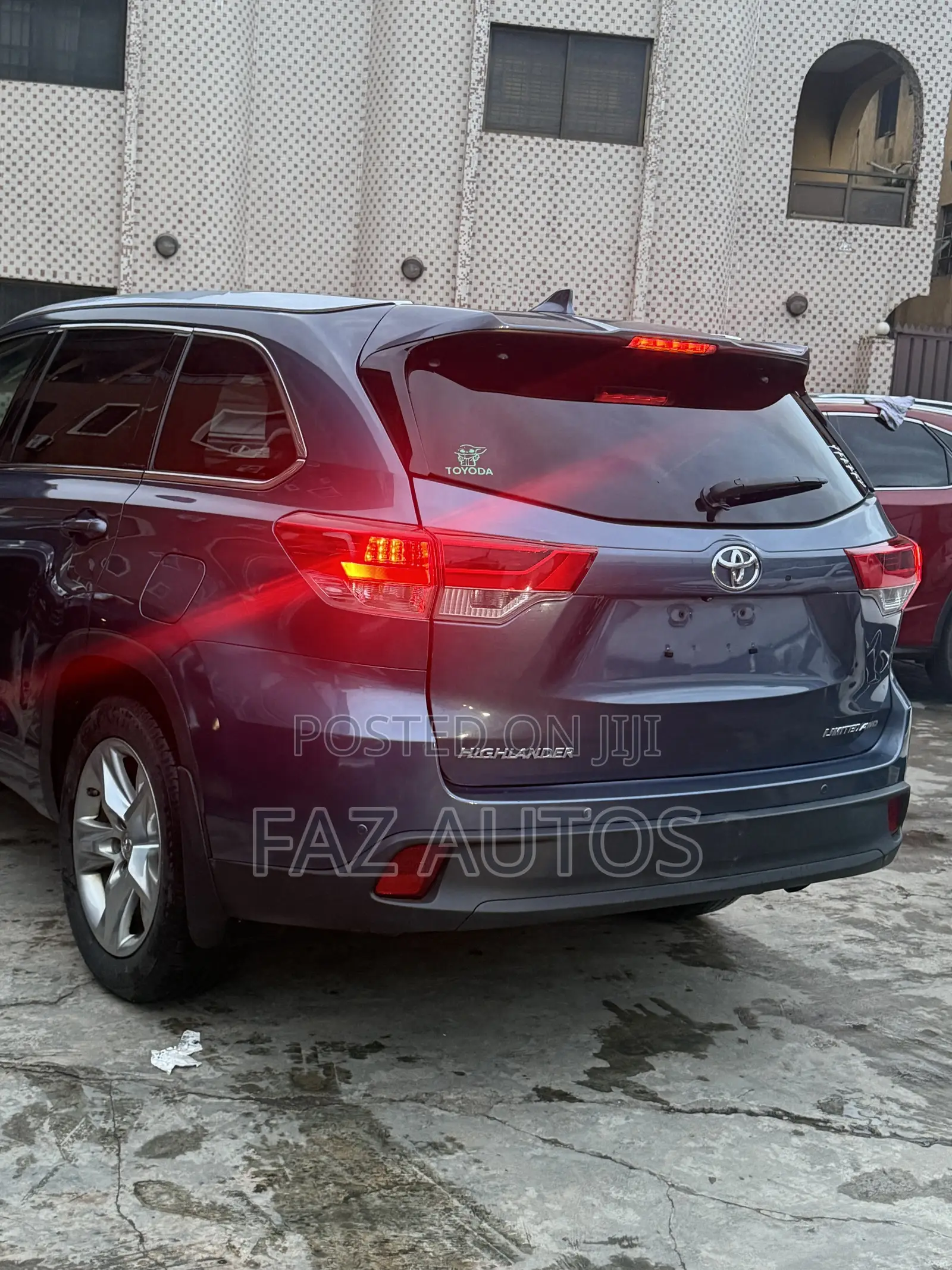 Toyota Highlander Limited Platinum V6 4x4 (3.5L 6cyl 6A) 2016 Blue