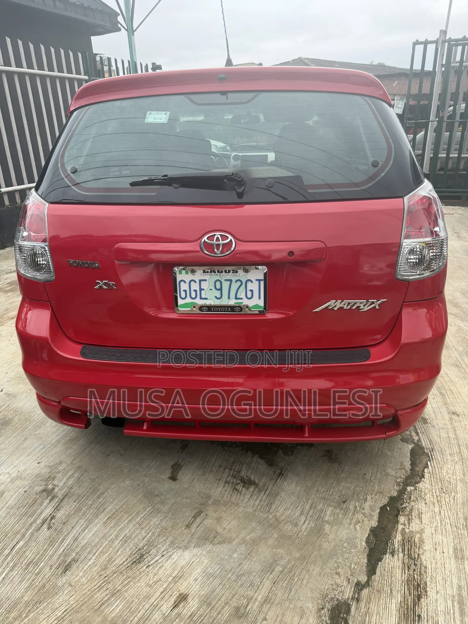 Toyota Matrix 2005 Red