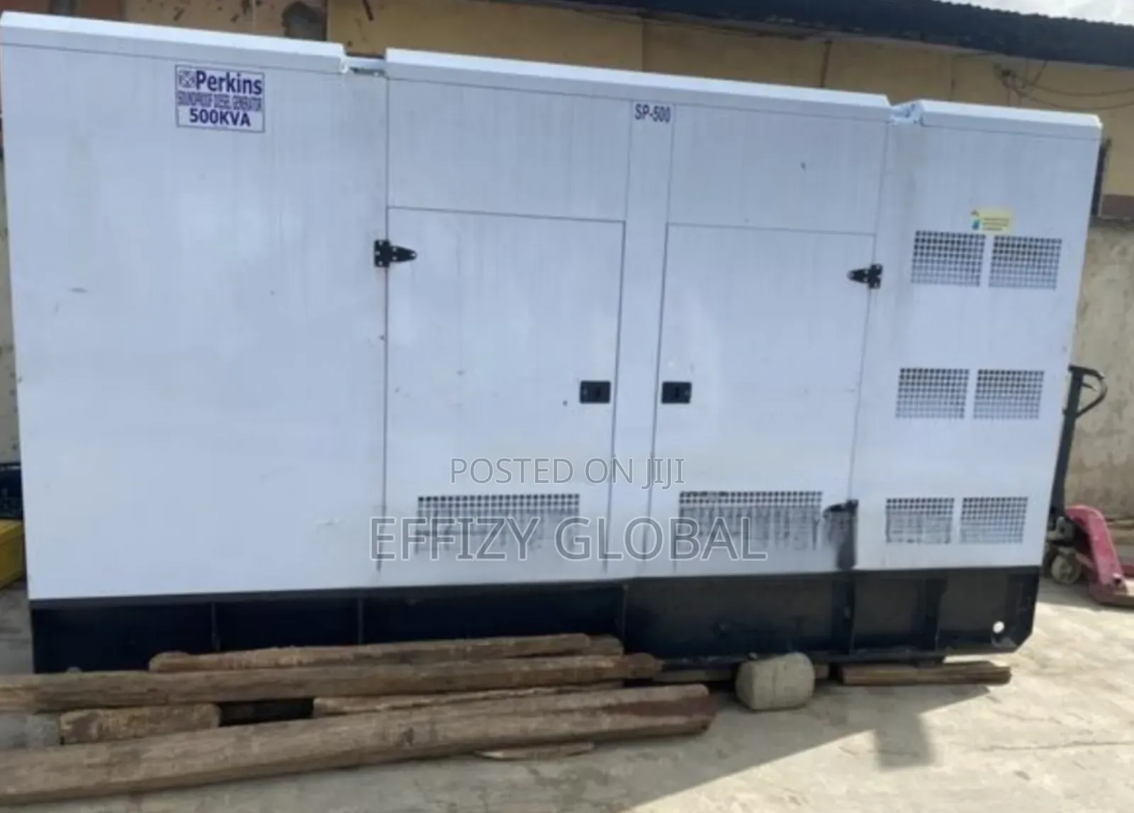 500kva Original Perkins England Soundproof Generator