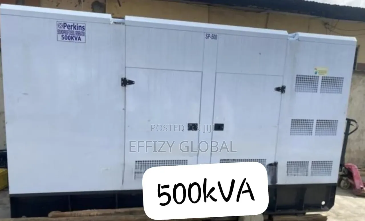 500kva Original Perkins England Soundproof Generator