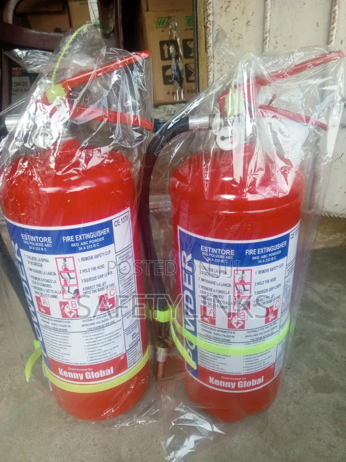 Abc Powder Fire Extinguisher For Multipurpose Use