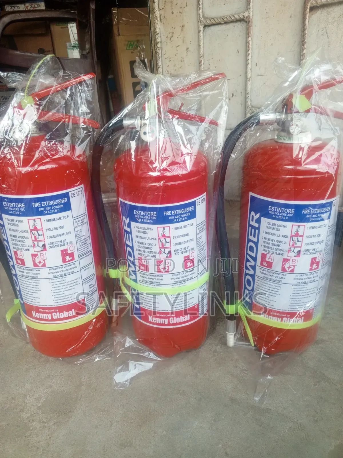 Abc Powder Fire Extinguisher For Multipurpose Use
