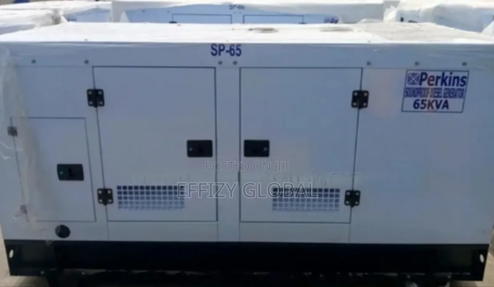 Brand New Perkins 65kva Soundproof Diesel Generator (England)