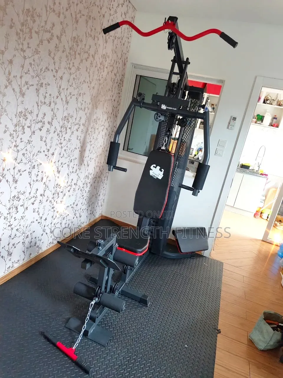 Commercial Powerflex 1 Station Multi Gym With Leg Press.