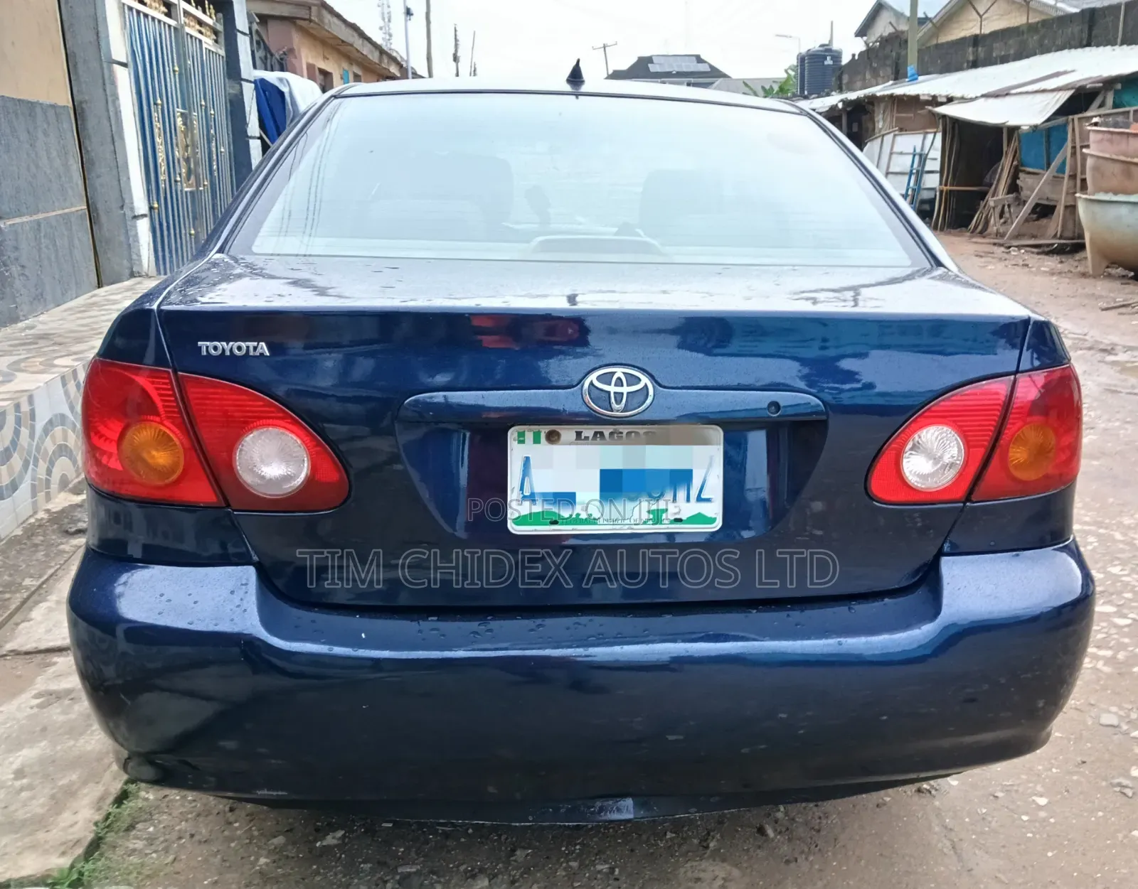 Toyota Corolla Sedan Automatic 2003 Blue