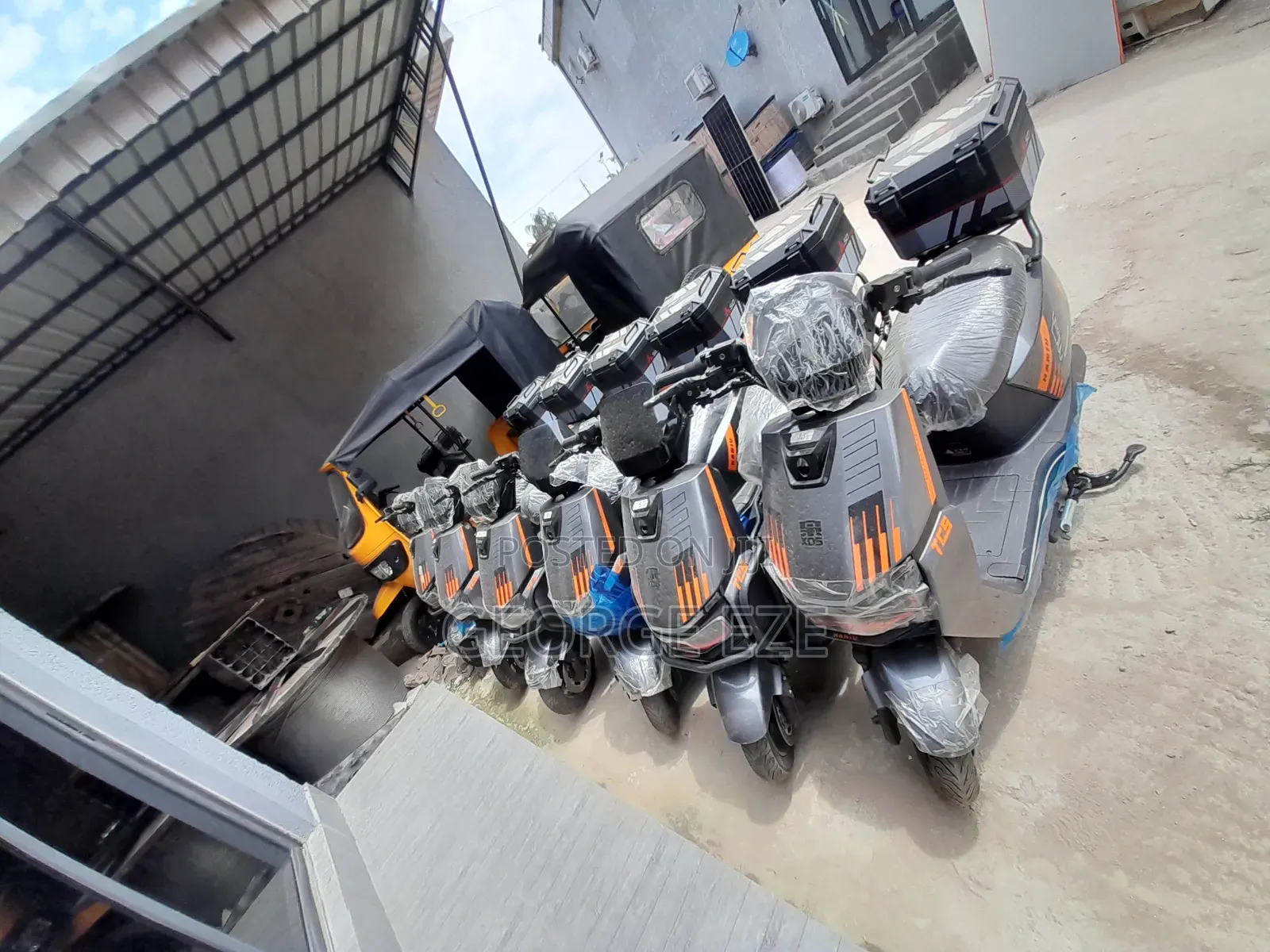 New Motorcycle 2024 Gray