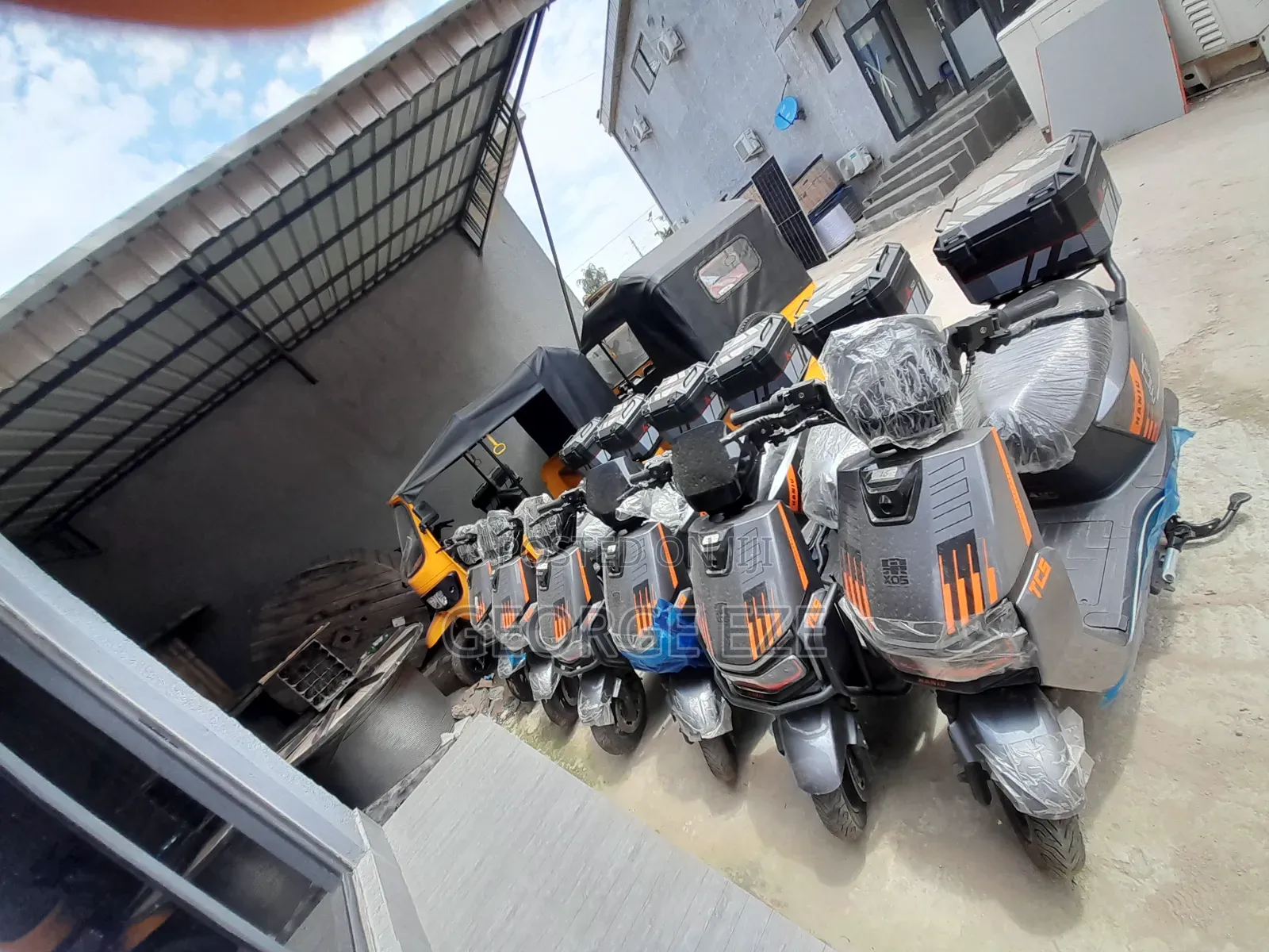 New Motorcycle 2024 Gray