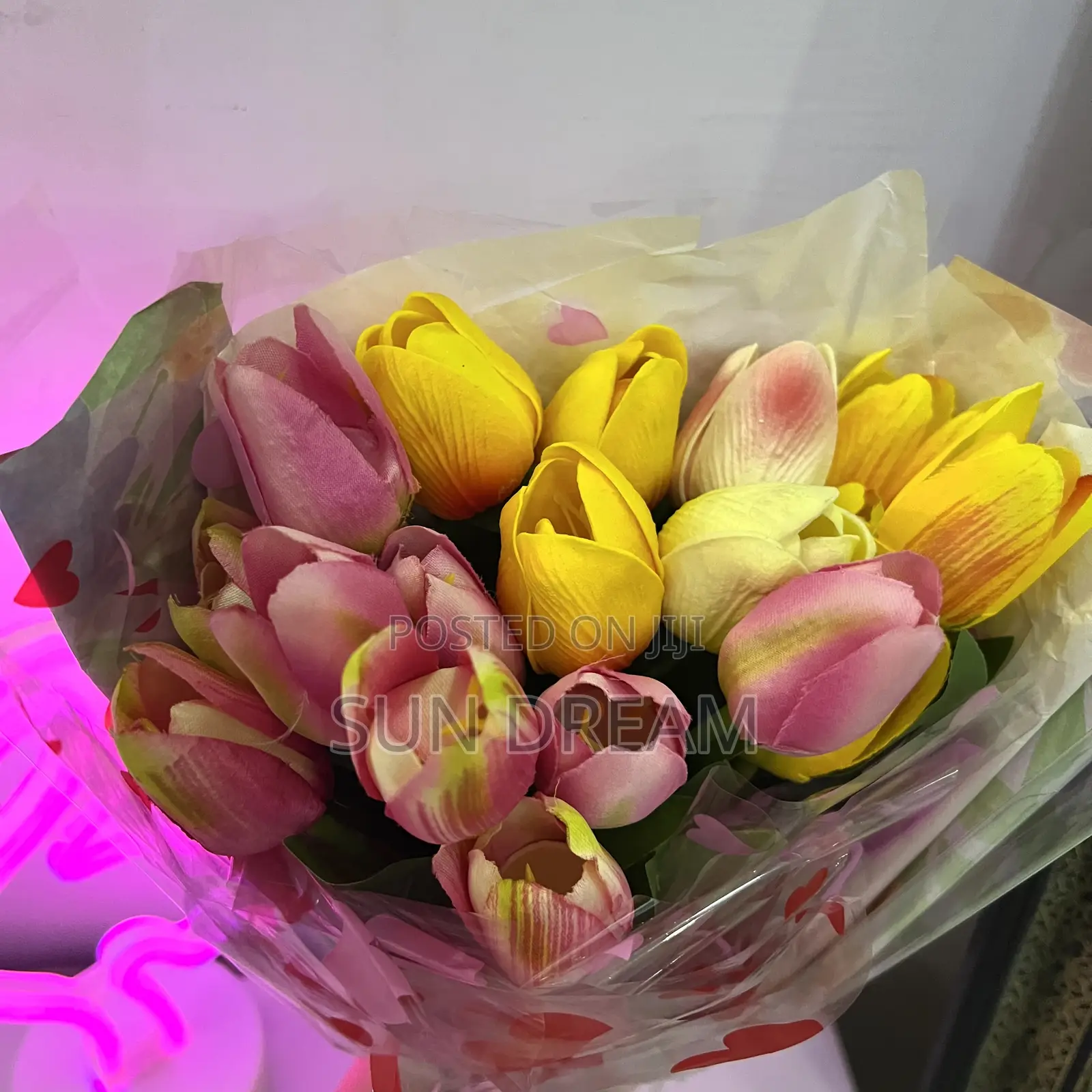 Bouquet of Flowers Tulip Flower Decoration Gift