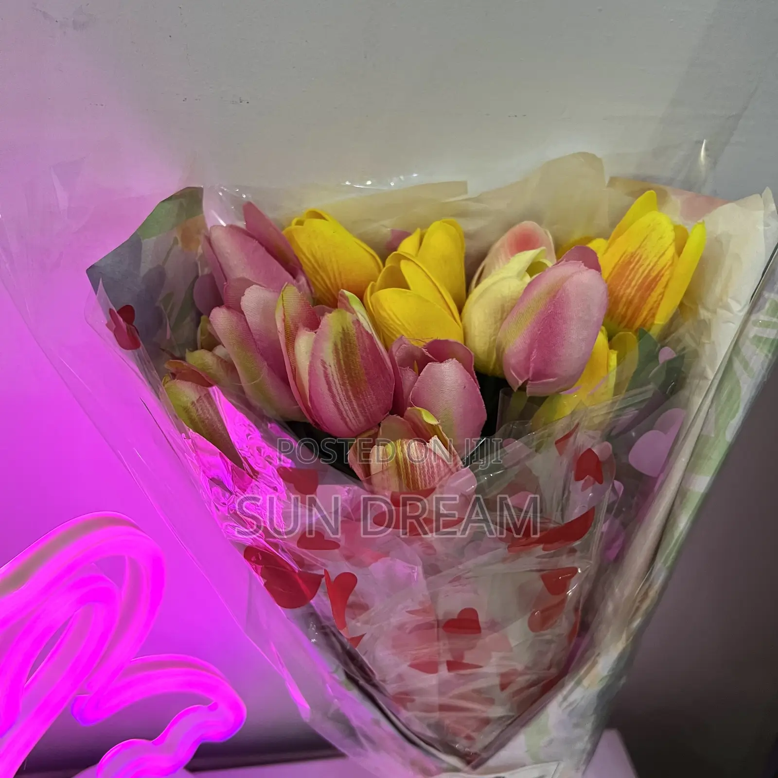 Bouquet of Flowers Tulip Flower Decoration Gift