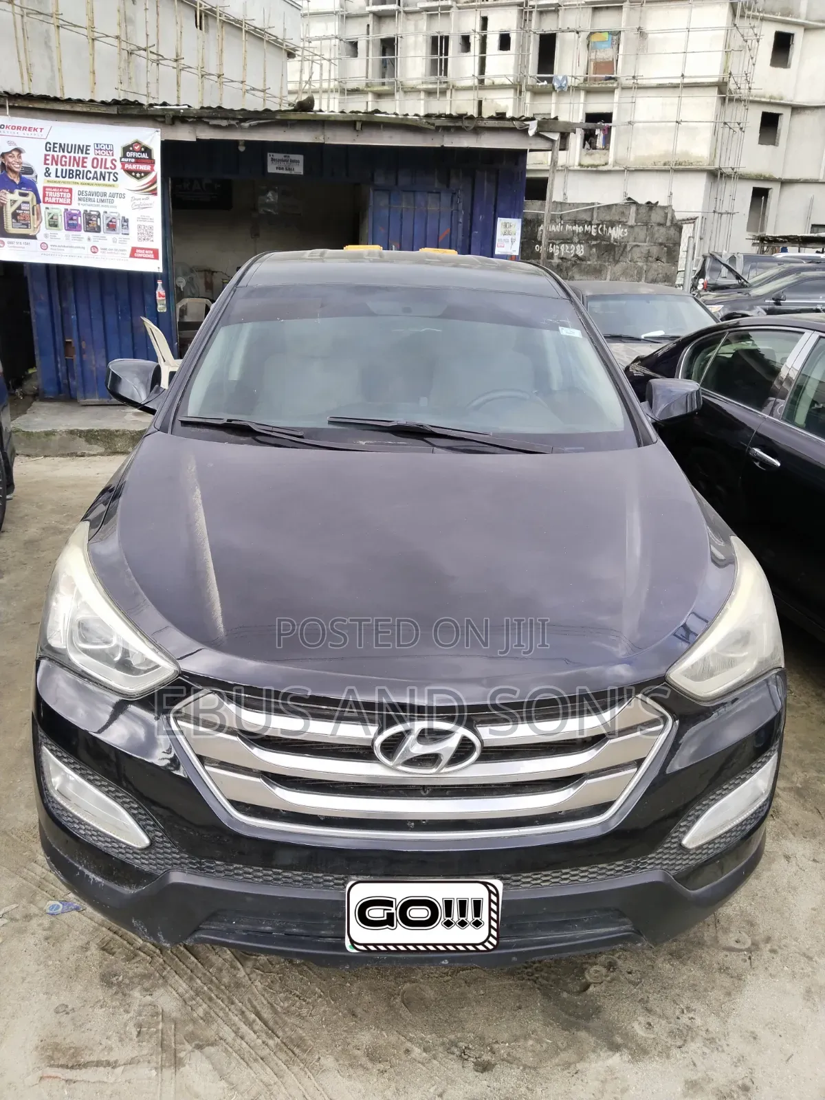Hyundai Santa Fe 2012 Black