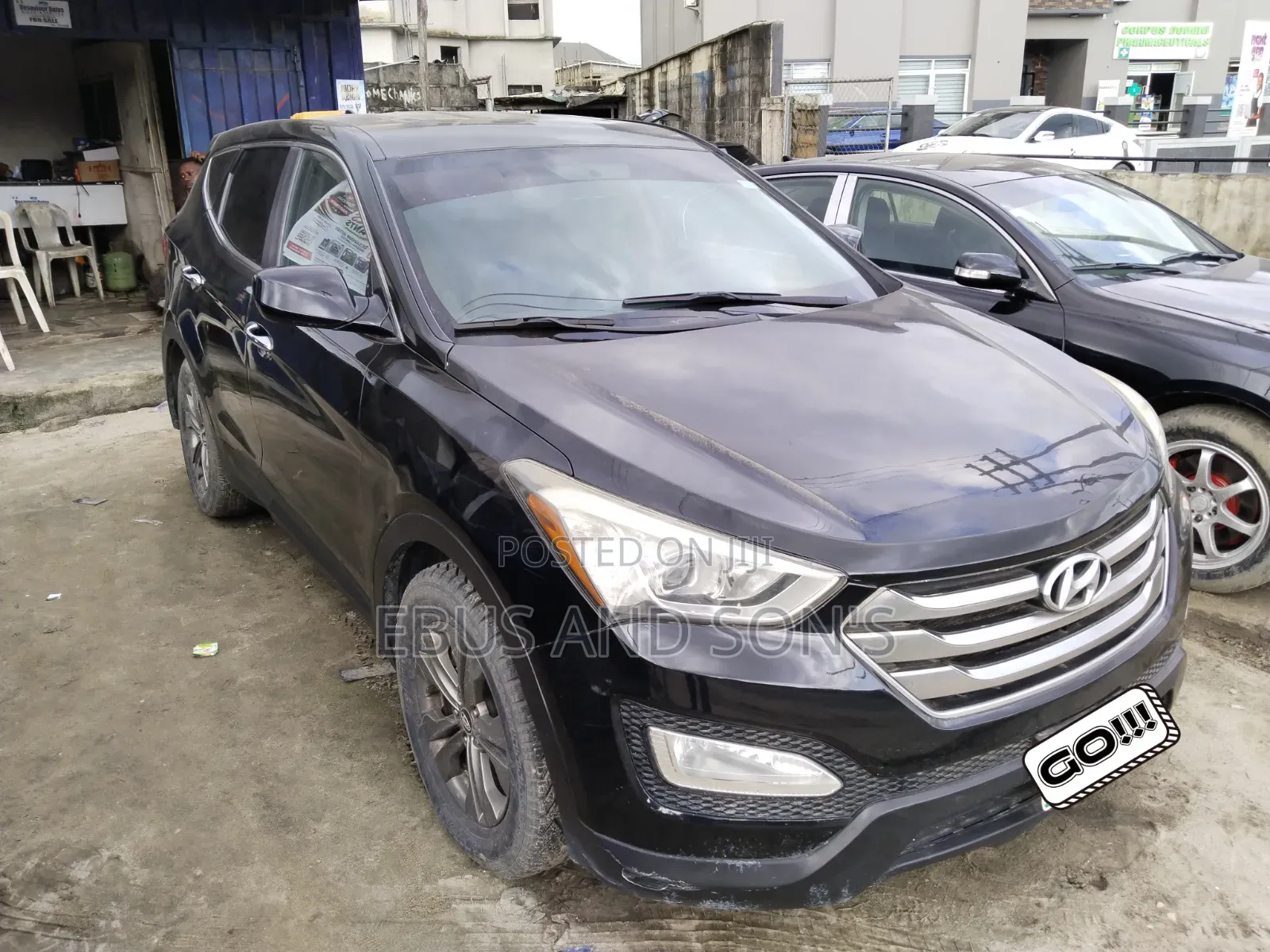 Hyundai Santa Fe 2012 Black