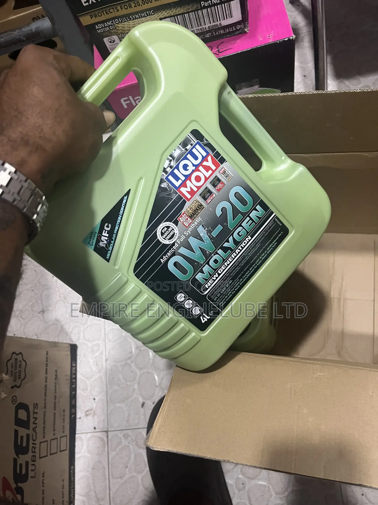 Liqui Moly 0w20 Molygen 4litres (New Generation)
