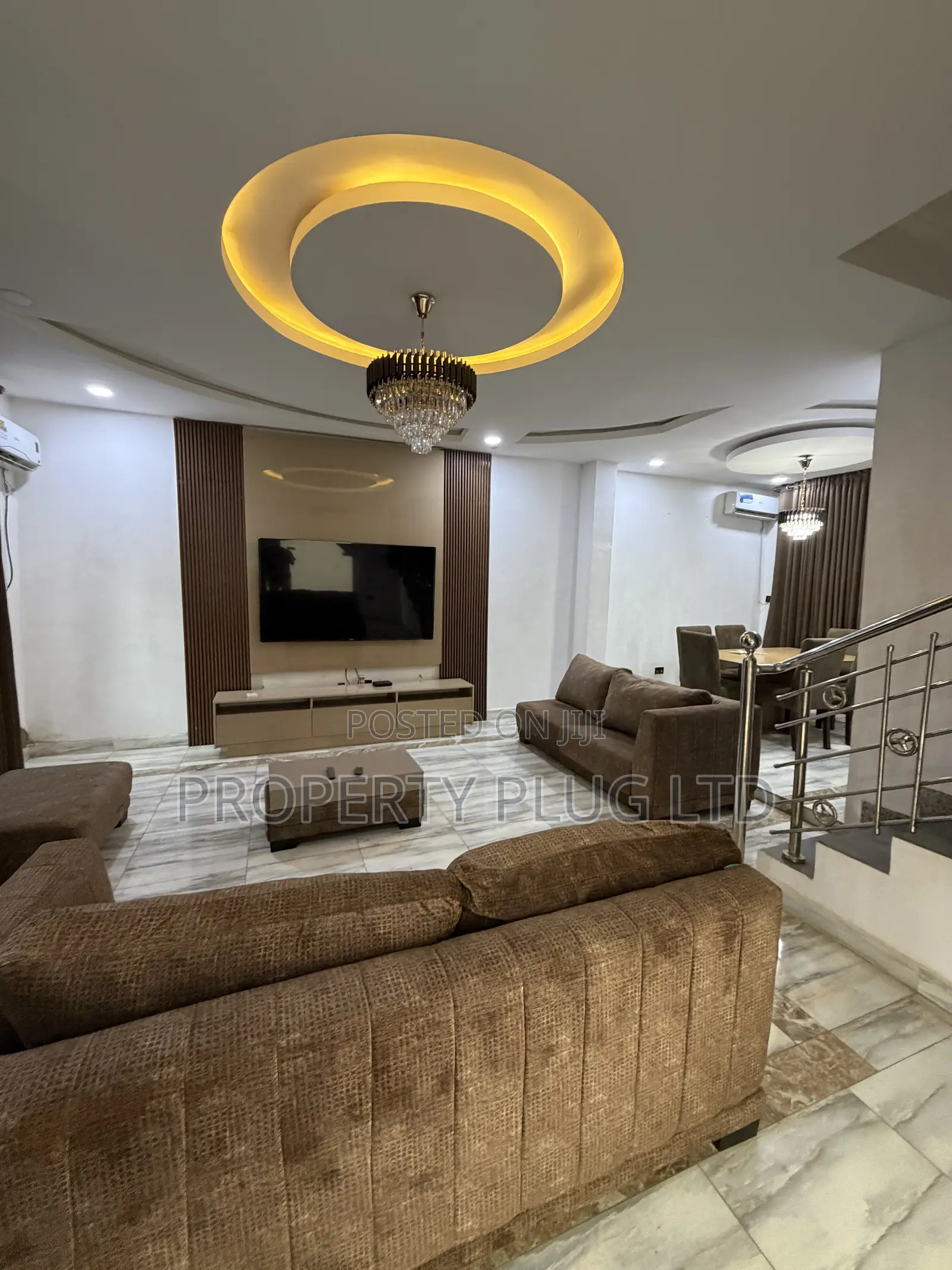 Furnished 3bdrm Duplex in Idu for sale