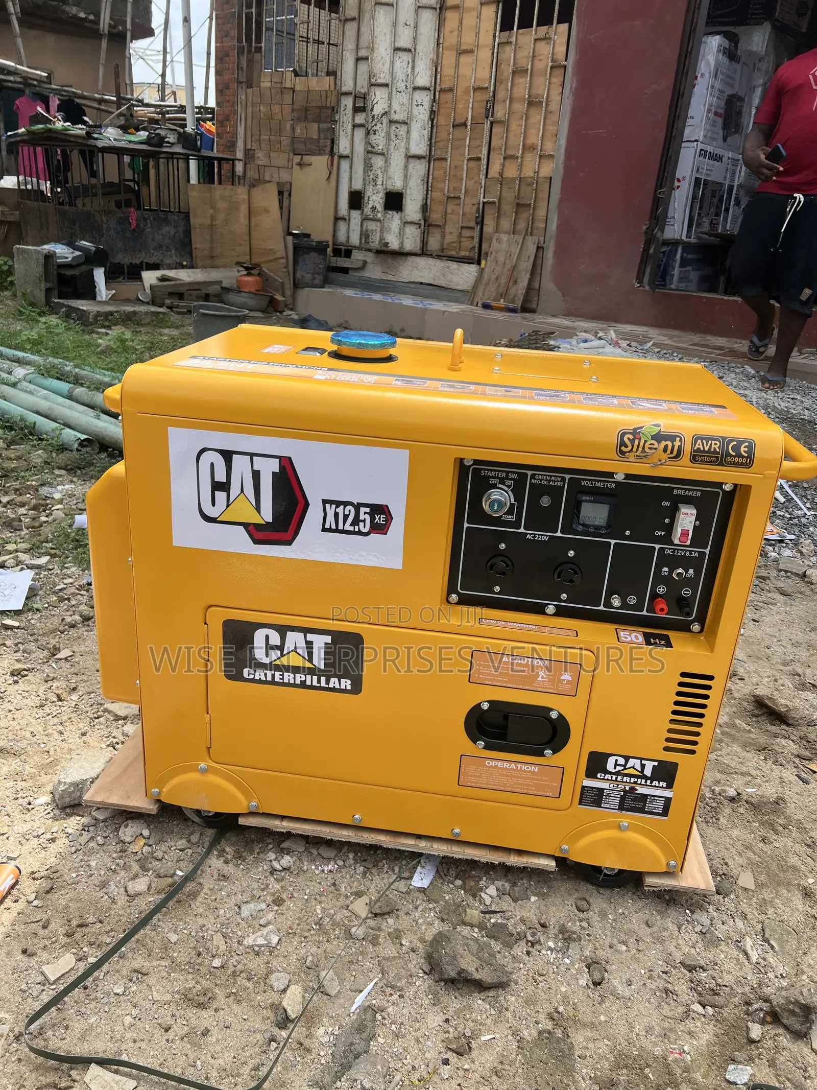 Cat X12.5 Xe Diesel Soundproof Generator 12.5kva