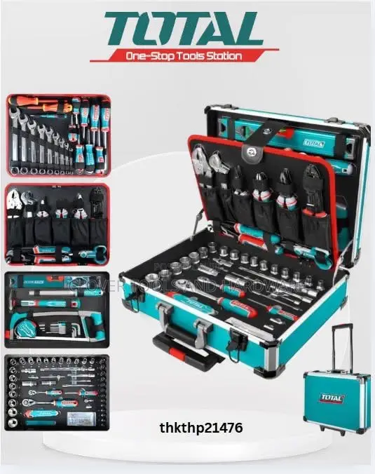 Total 147-Piece Tool Set / Tool Box Thkthp21476