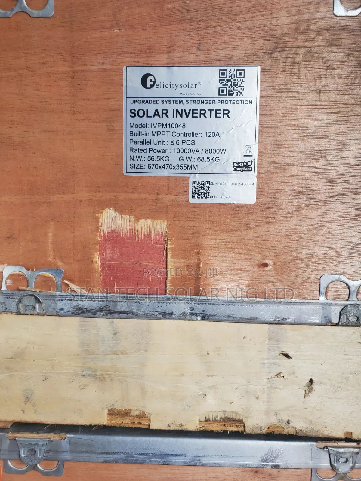 10kva Felicity Hybrid Inverter