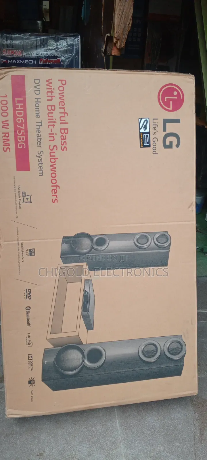 Original Lg Home Theater Body Guide Sound System 1,000 W