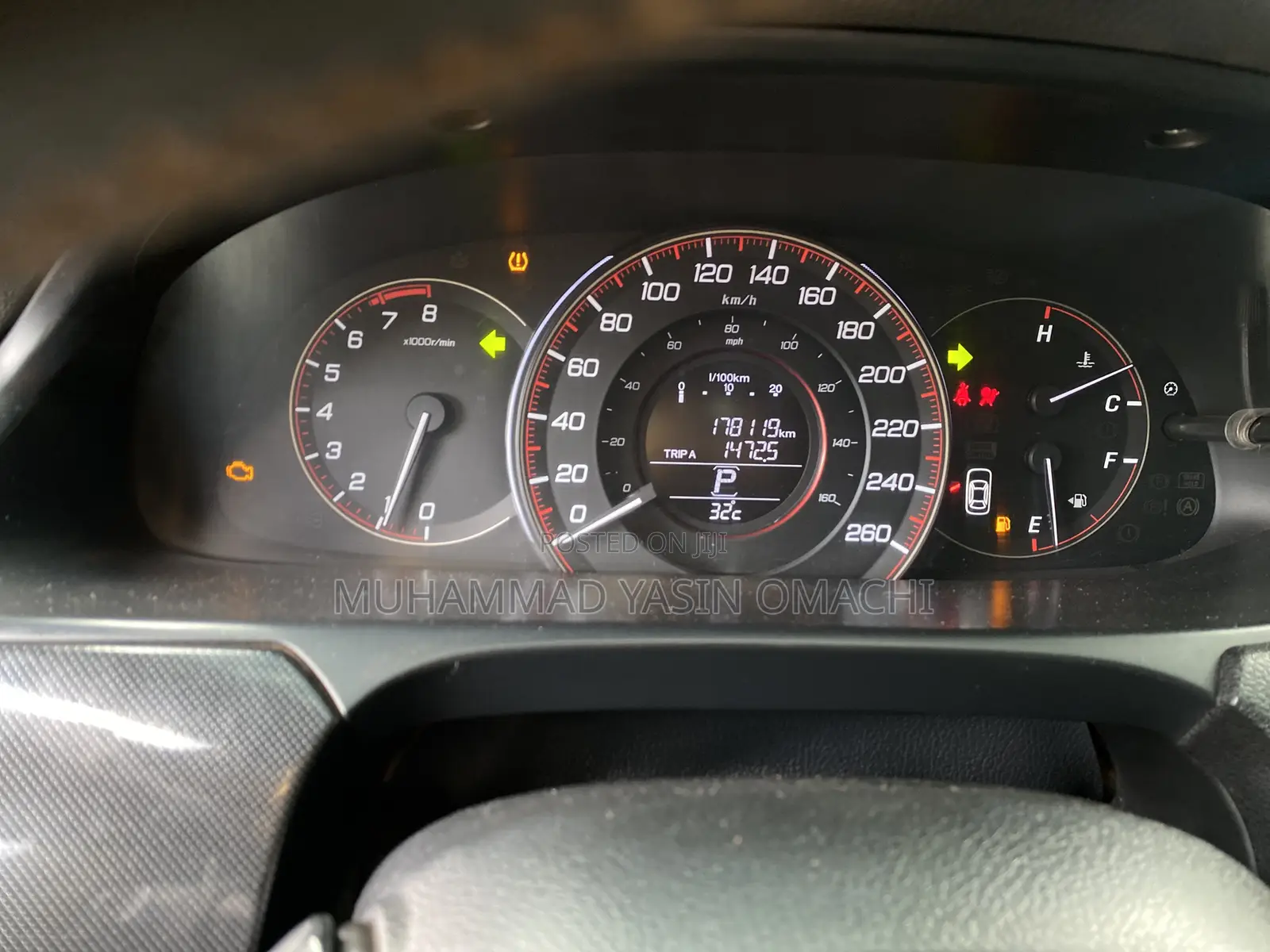 Honda Accord 2014 Blue